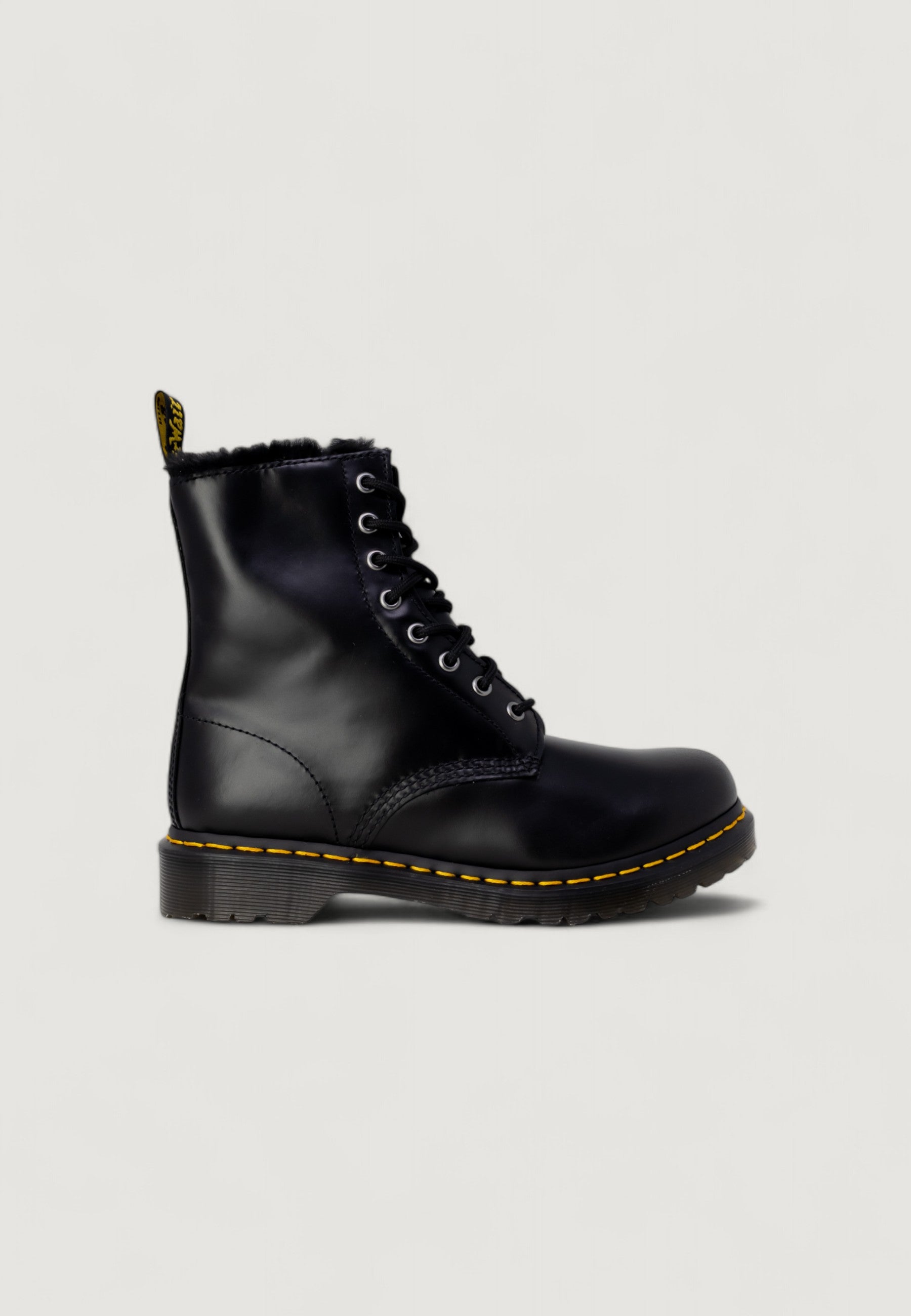 Combats boots Dr. Martens 1460 SERENA DARK GREY