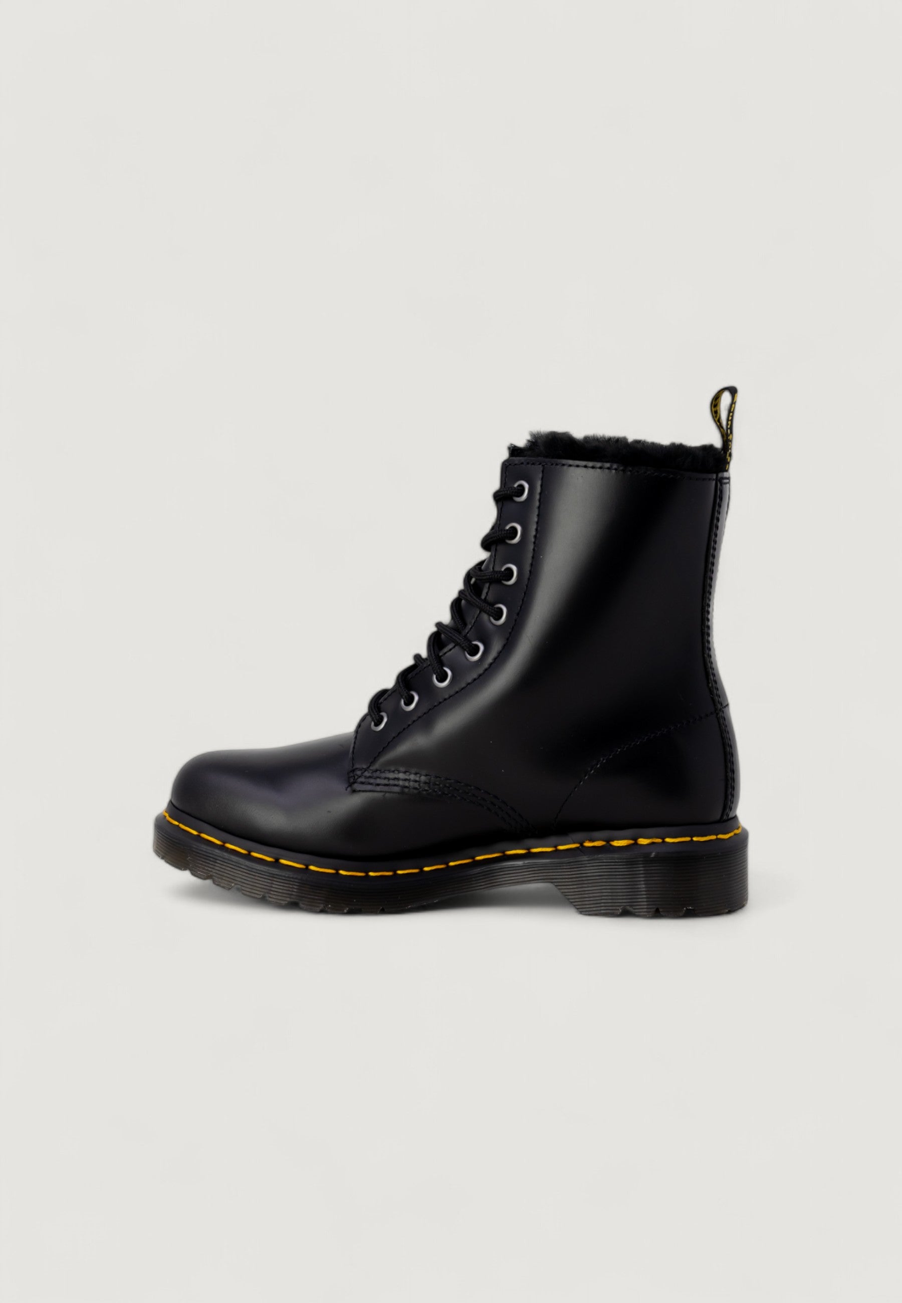 Combats boots Dr. Martens 1460 SERENA DARK GREY