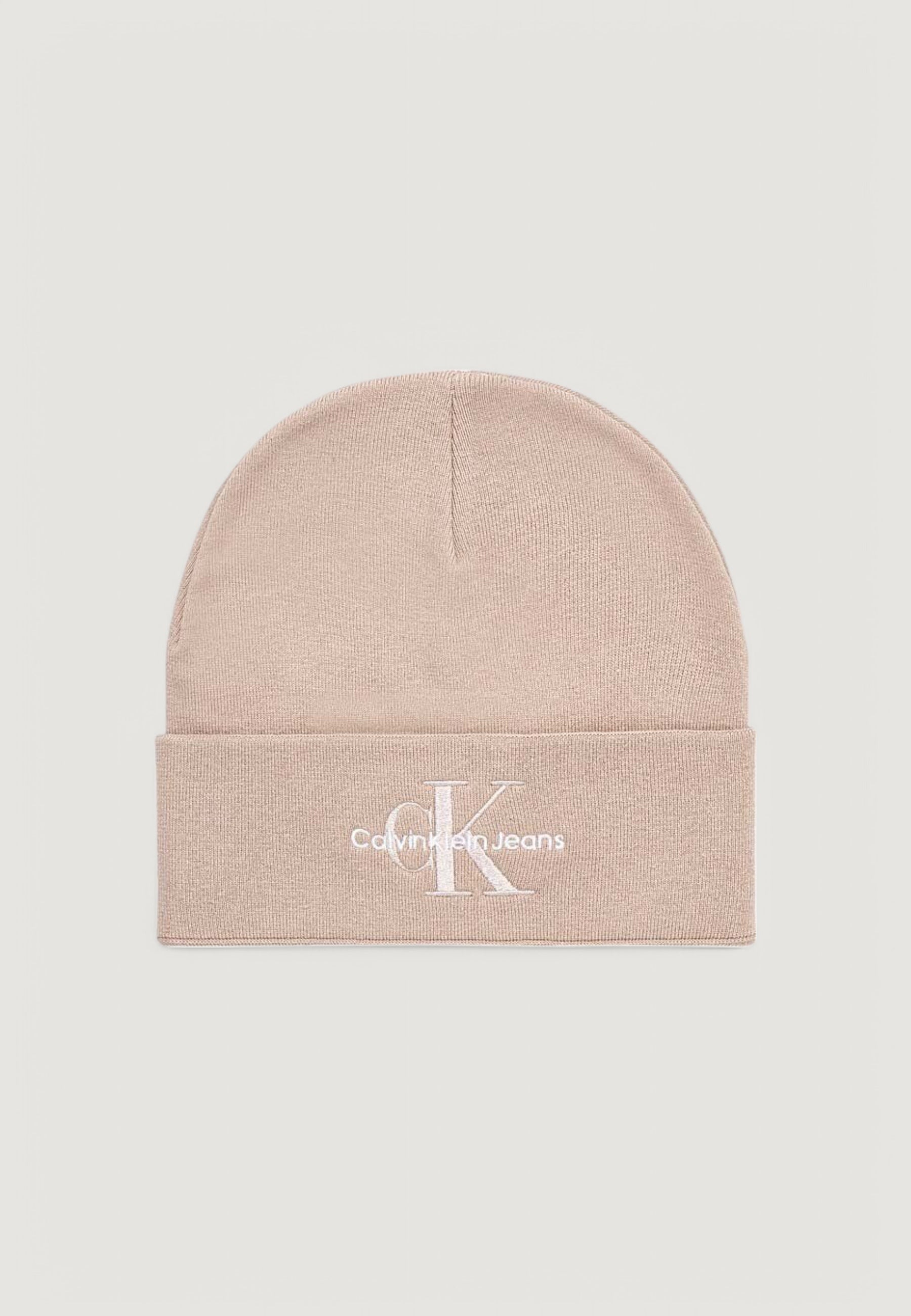 Cap Calvin Klein Jeans MONO LOGO EMBRO BEANIE