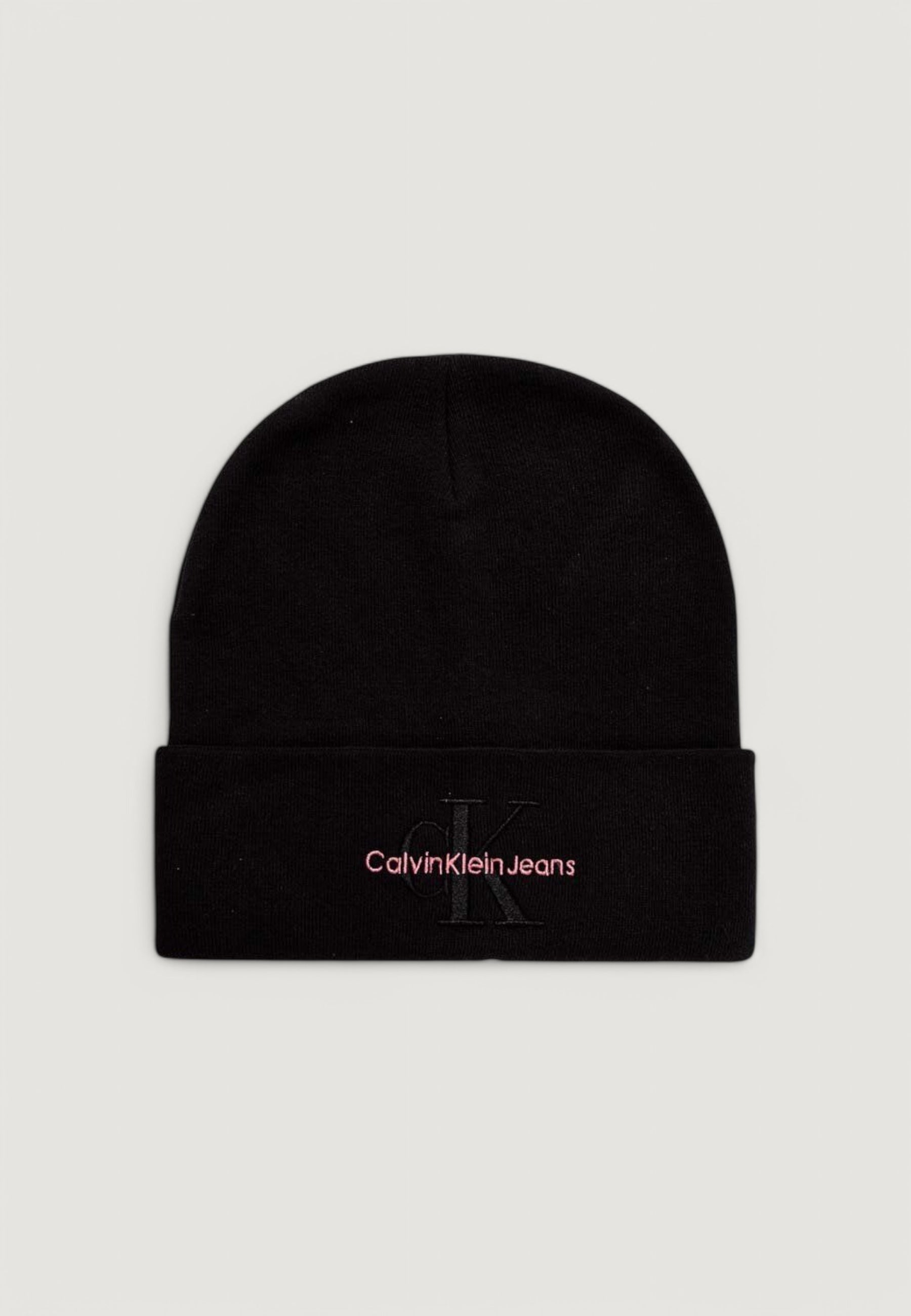 Cap Calvin Klein Jeans MONO LOGO EMBRO BEANIE