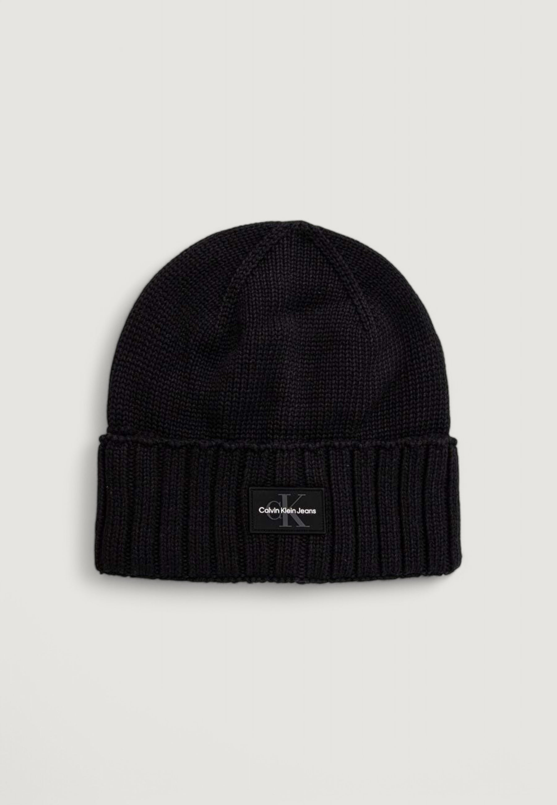 Cap Calvin Klein Jeans MONO LOGO PATCH BEANIE RUB