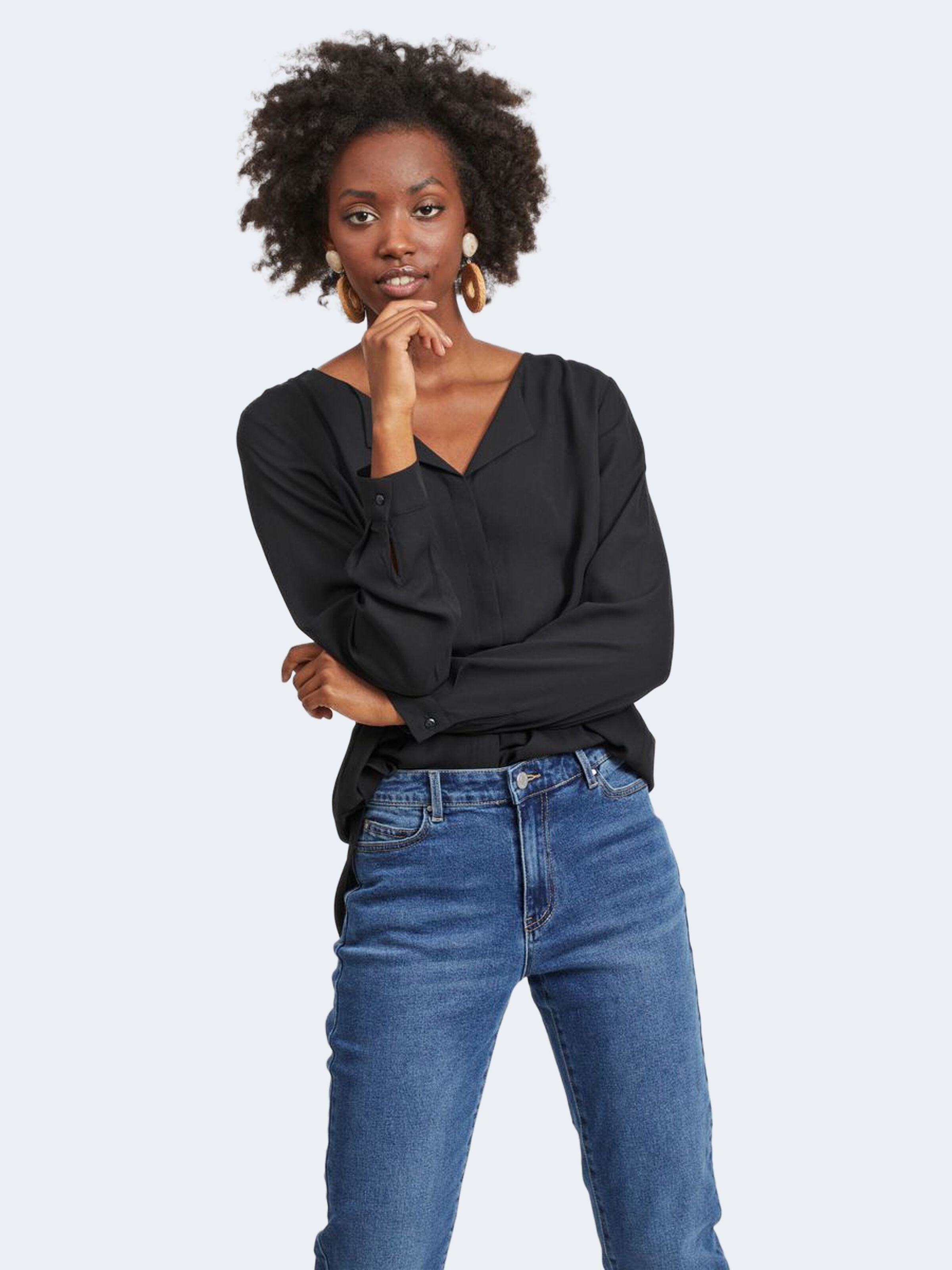 Long sleeves shirts Vila Clothes VILUCY L/S - NOOS