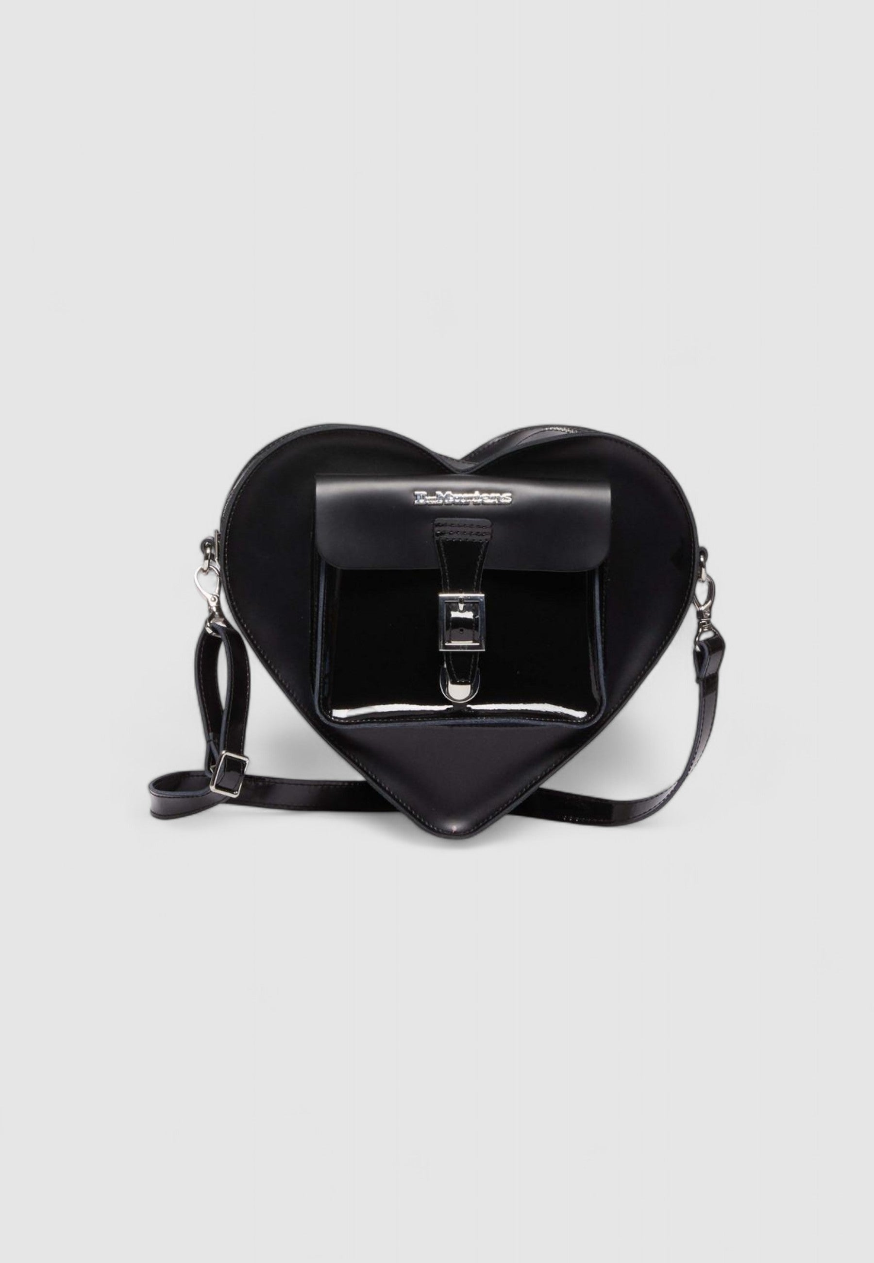 Bag Dr. Martens Hearts Leather Heart Kiev+Patent Lamper+Smooth