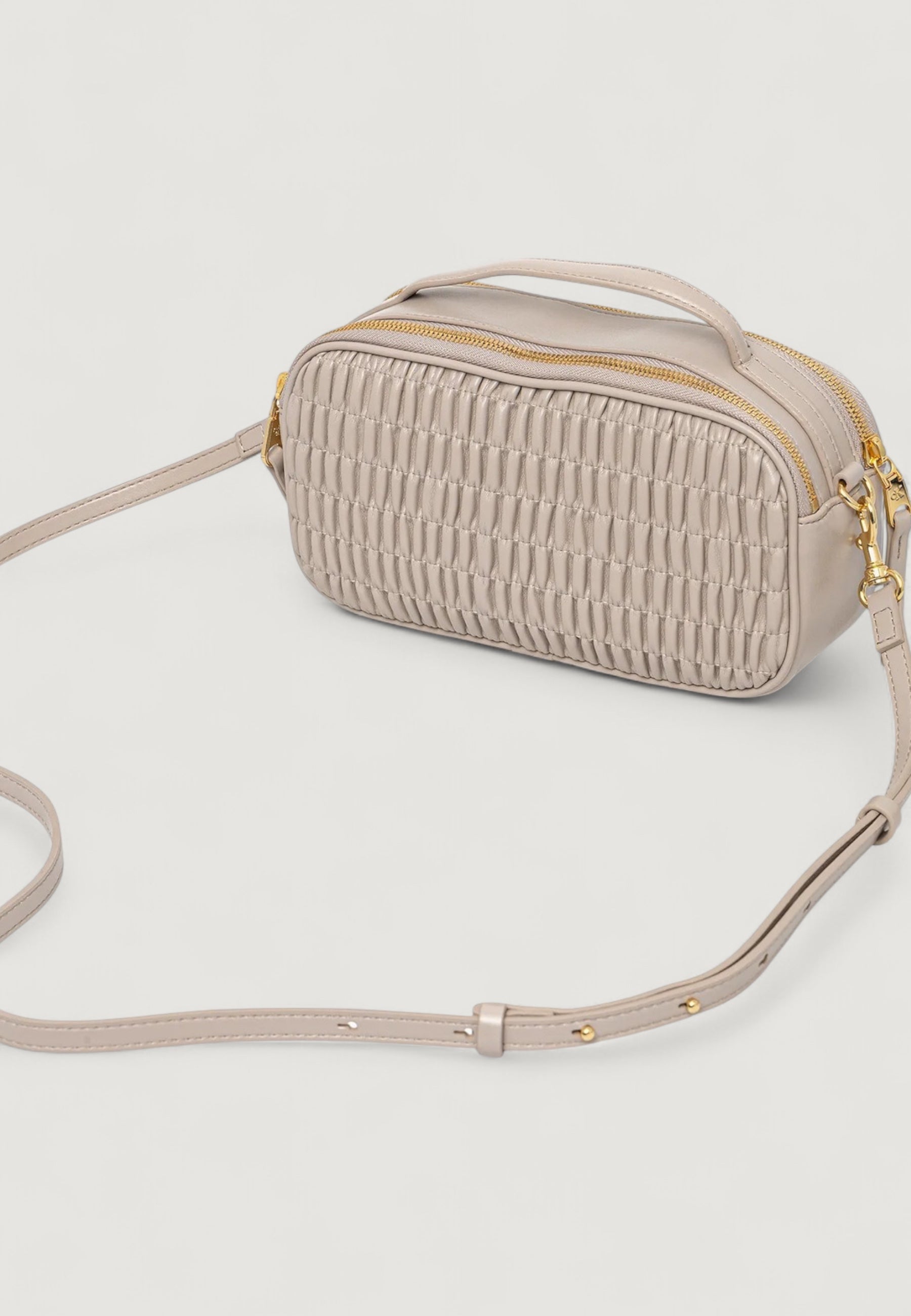 Borsa Calvin Klein RUCHED CROSSBODY CAMERA BAG