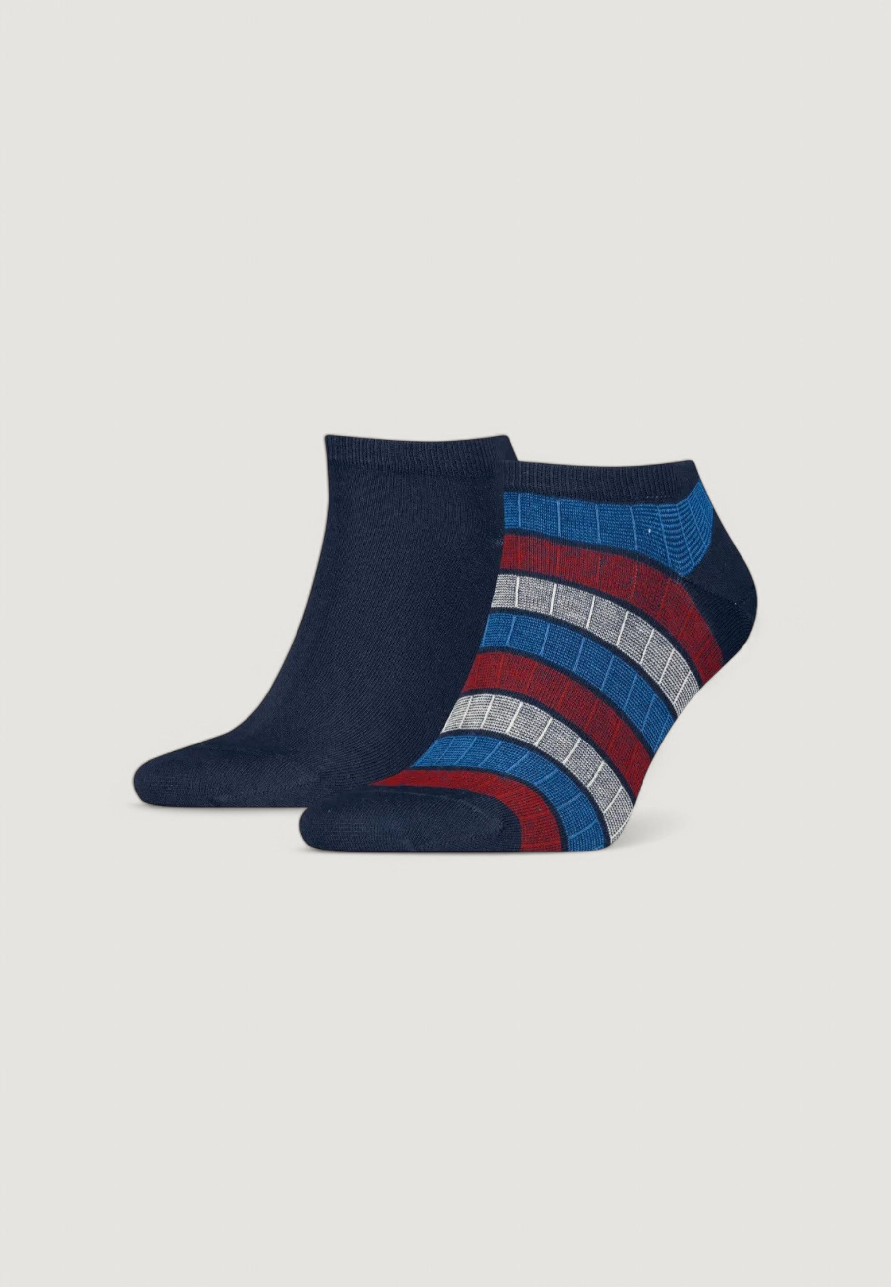Calzini corti Tommy Hilfiger TH MEN SNEAKER 2P ONE ROW COLORBL