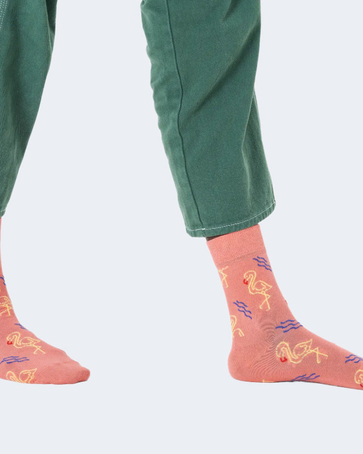 Calzini Happy Socks FLAMINGO 1/2 CREW SOCK