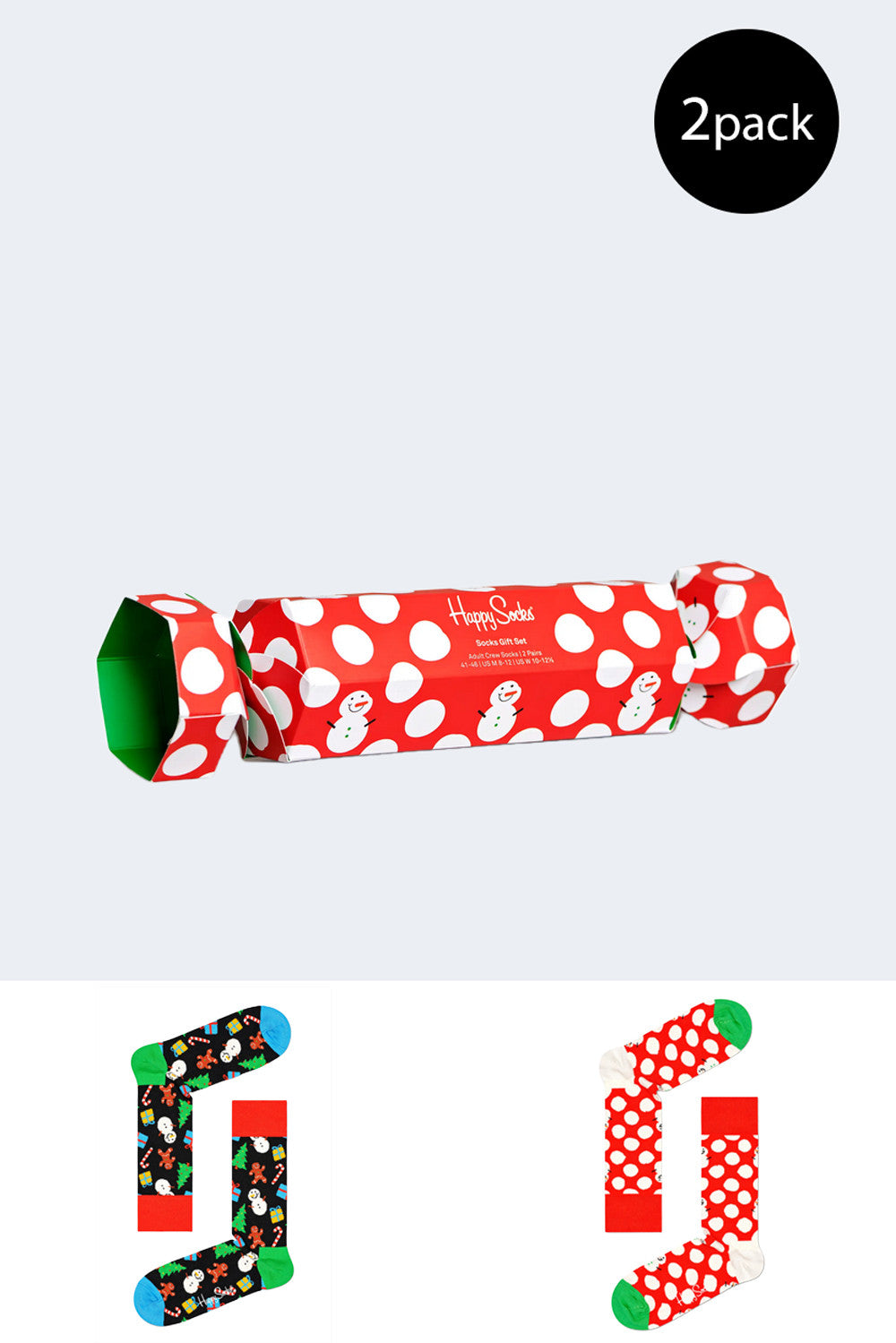 Calzini Happy Socks PACK BIG DOT SNOWMAN GIFT SET