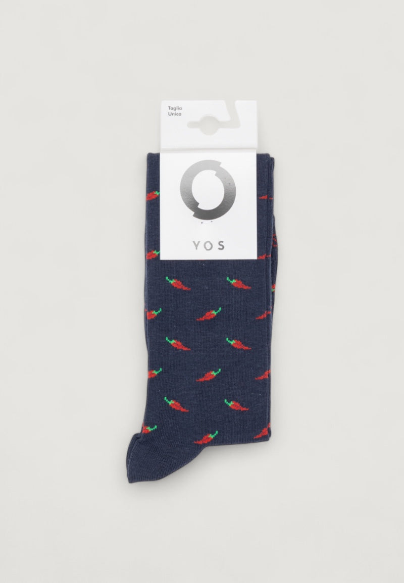 Knee high socks YOS PEPERONCINO