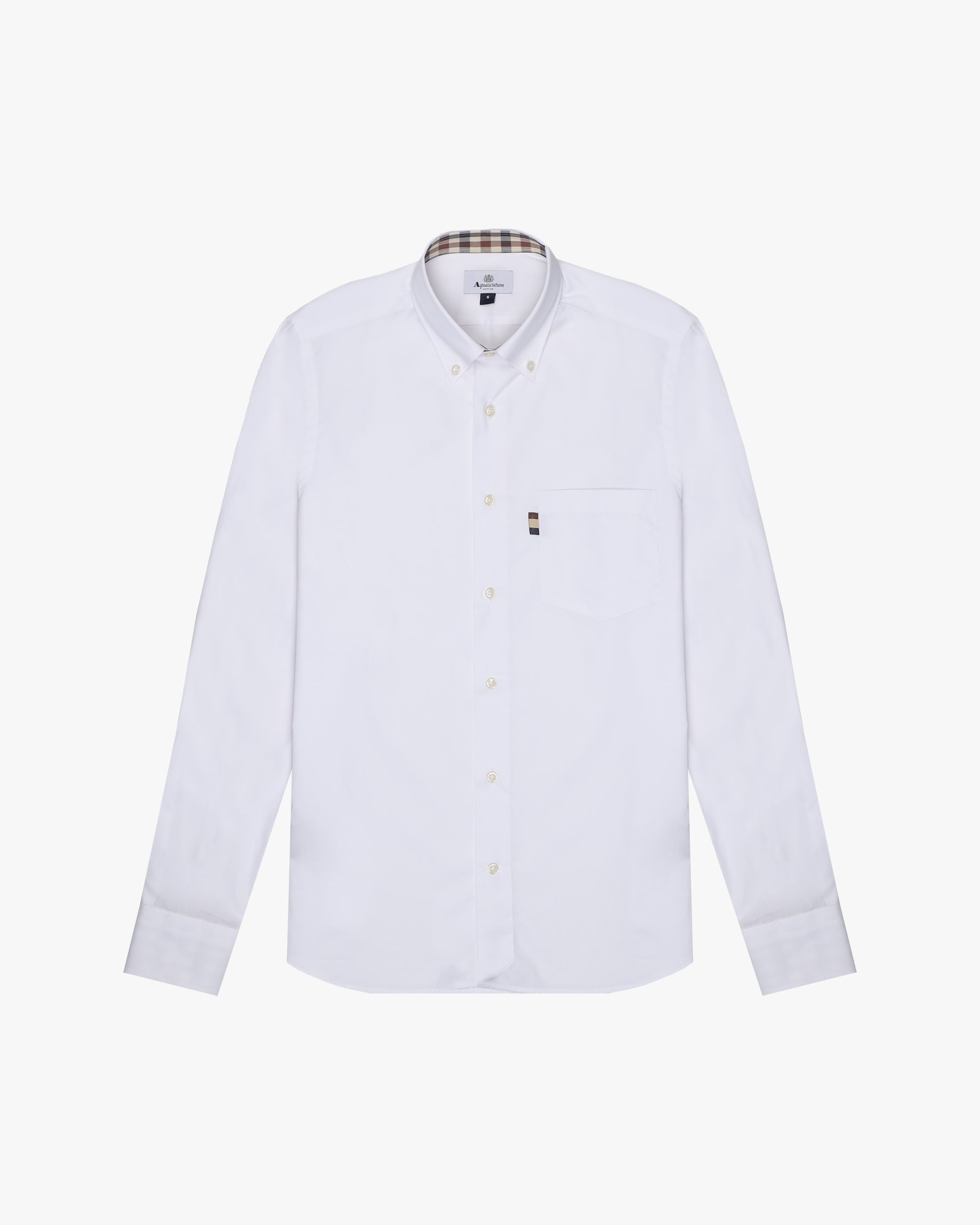 Camicia manica lunga Aquascutum Active BUTTON DOWN POPELINE SHIRT