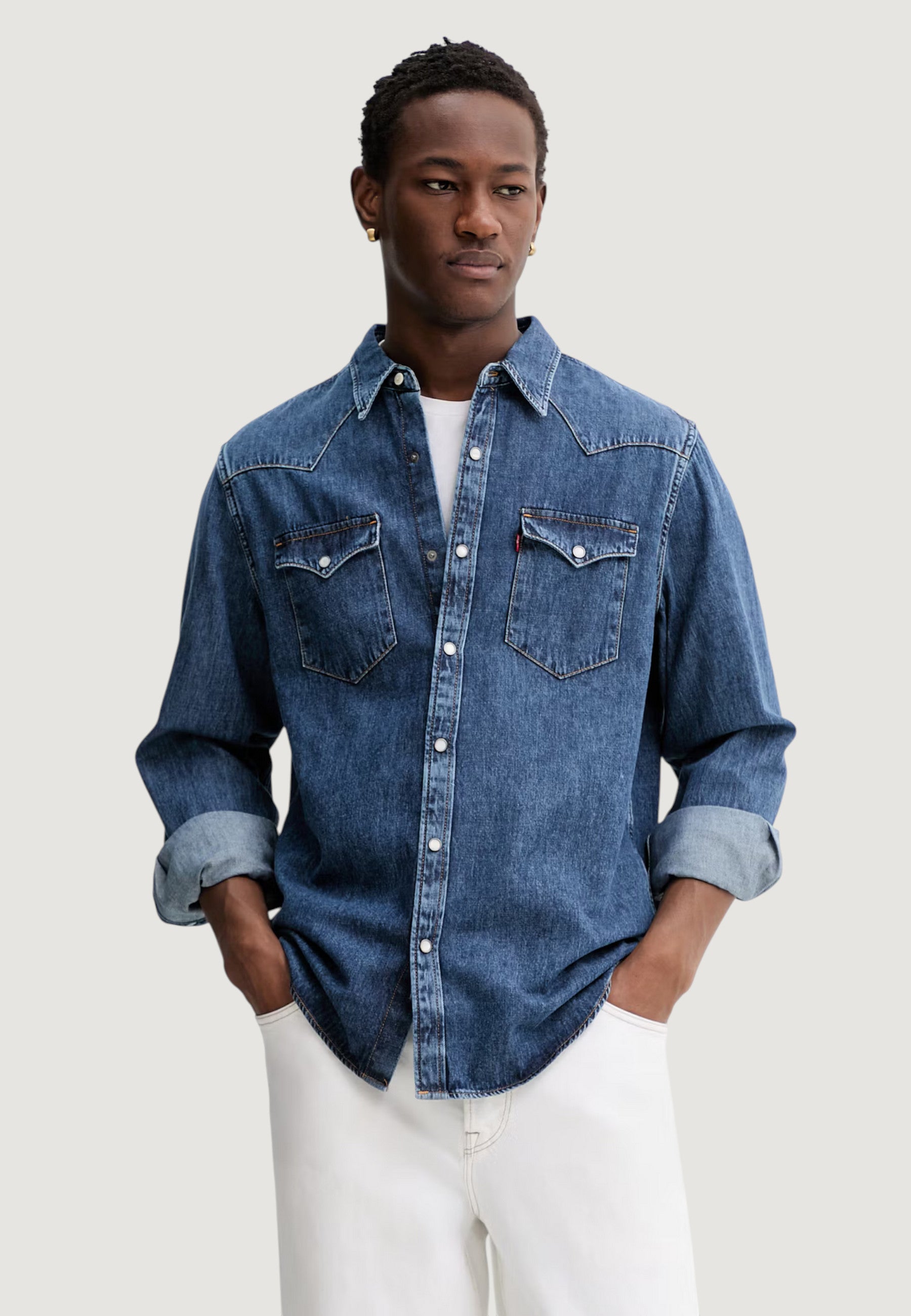 Long sleeve shirt Levi's® 85744-0117 Denim – Goccia.Shop
