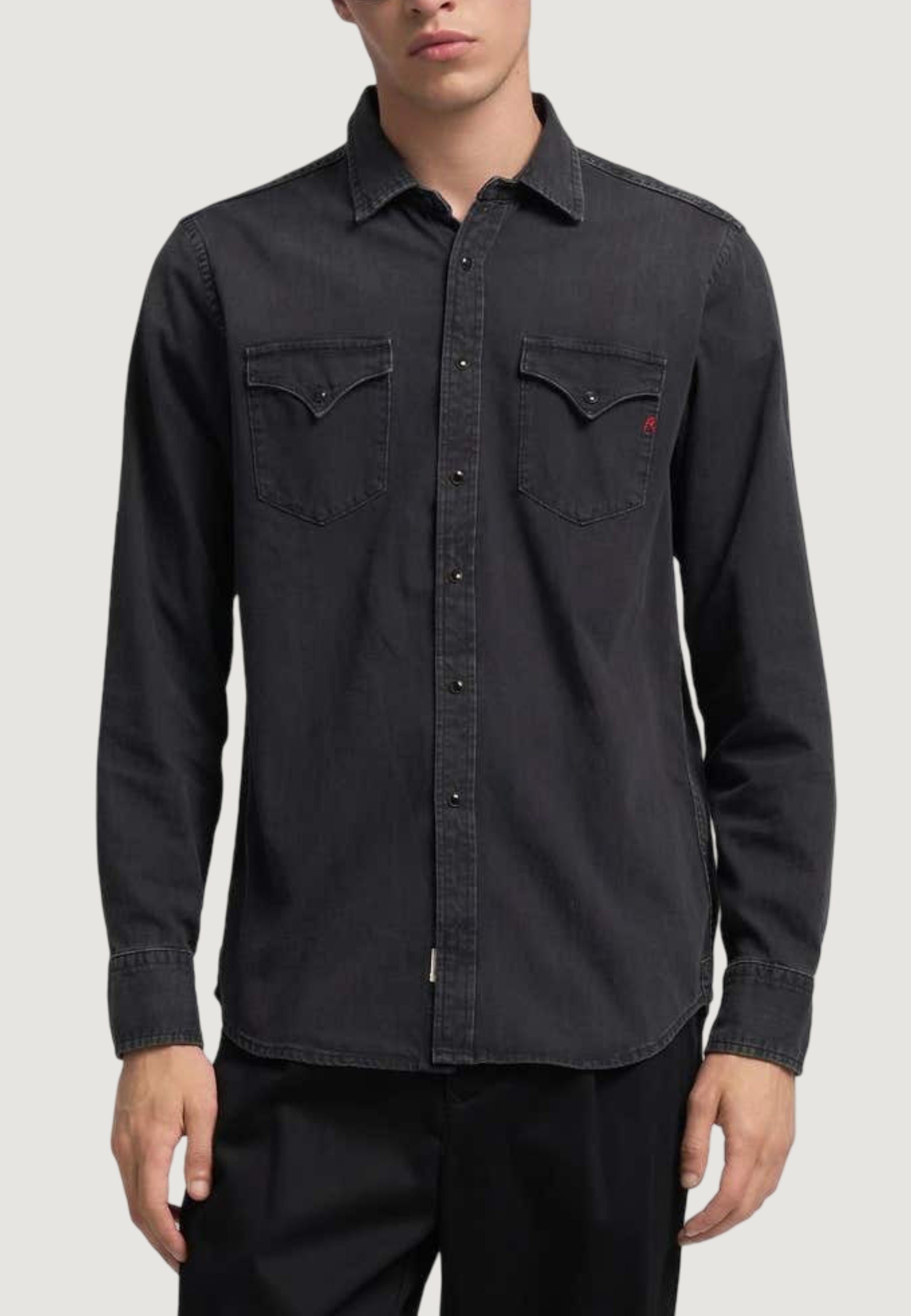 Long sleeve shirt Replay REGULAR