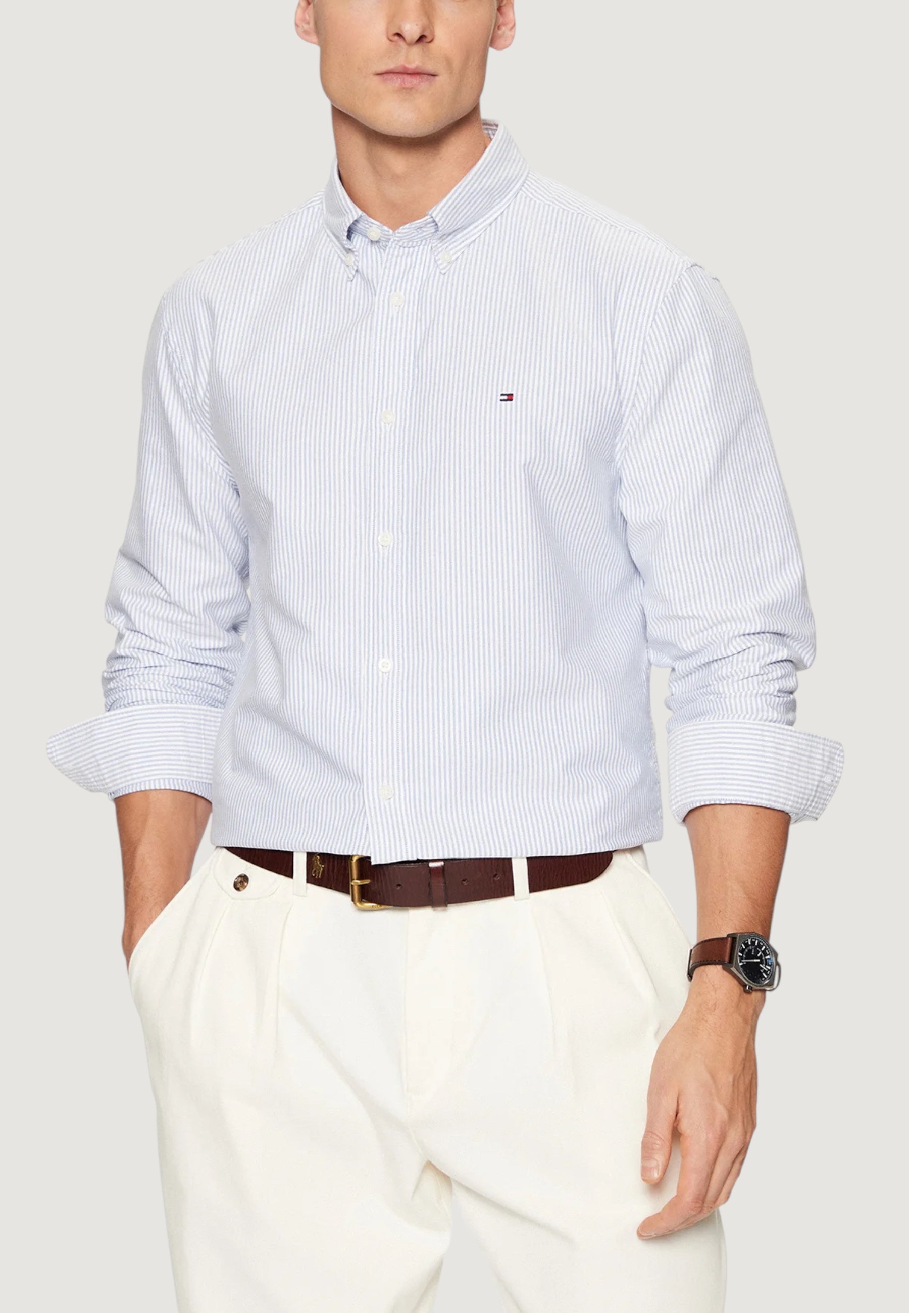 Long sleeve shirt Tommy Hilfiger HERITAGE OXFORD