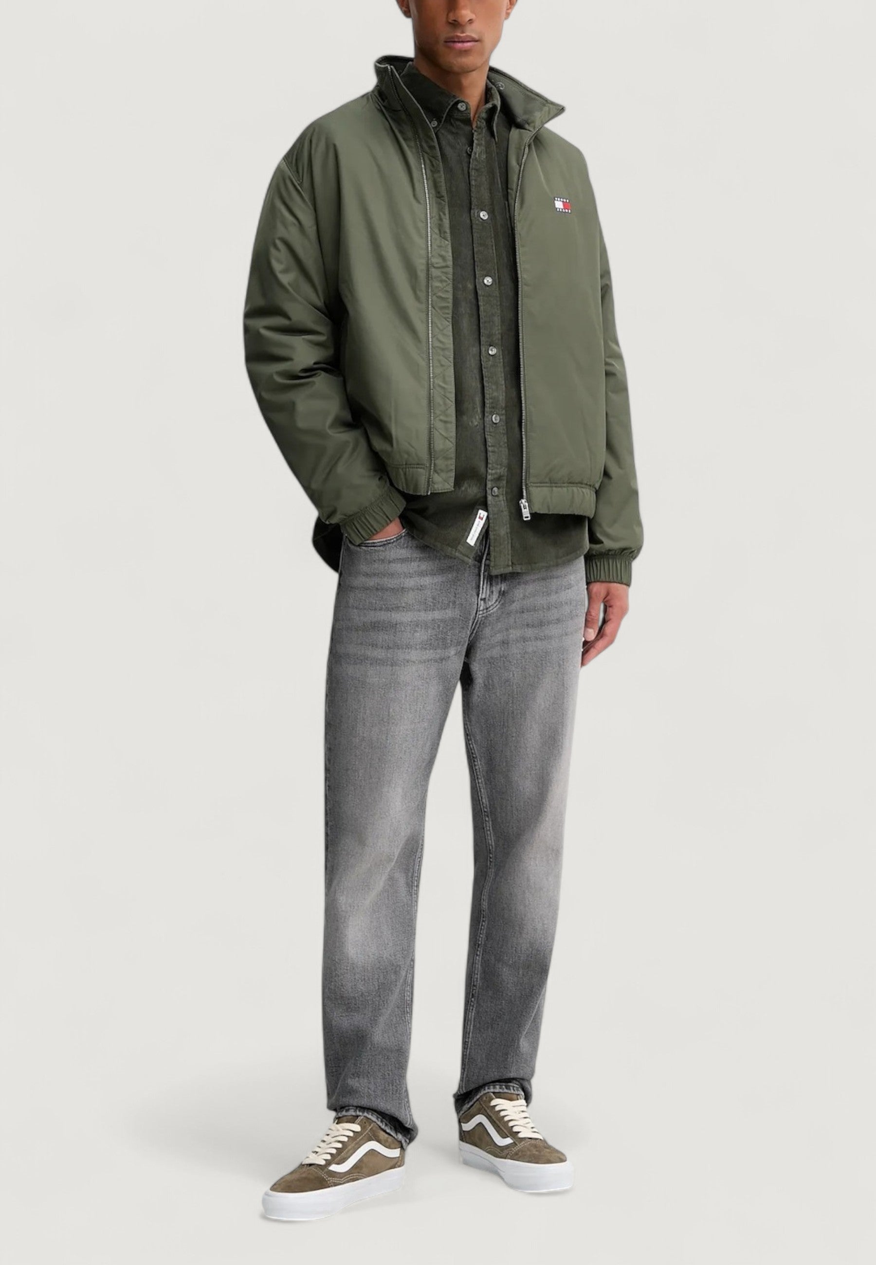 Long sleeve shirt Tommy Hilfiger Jeans TJM REG BABY CORD SH