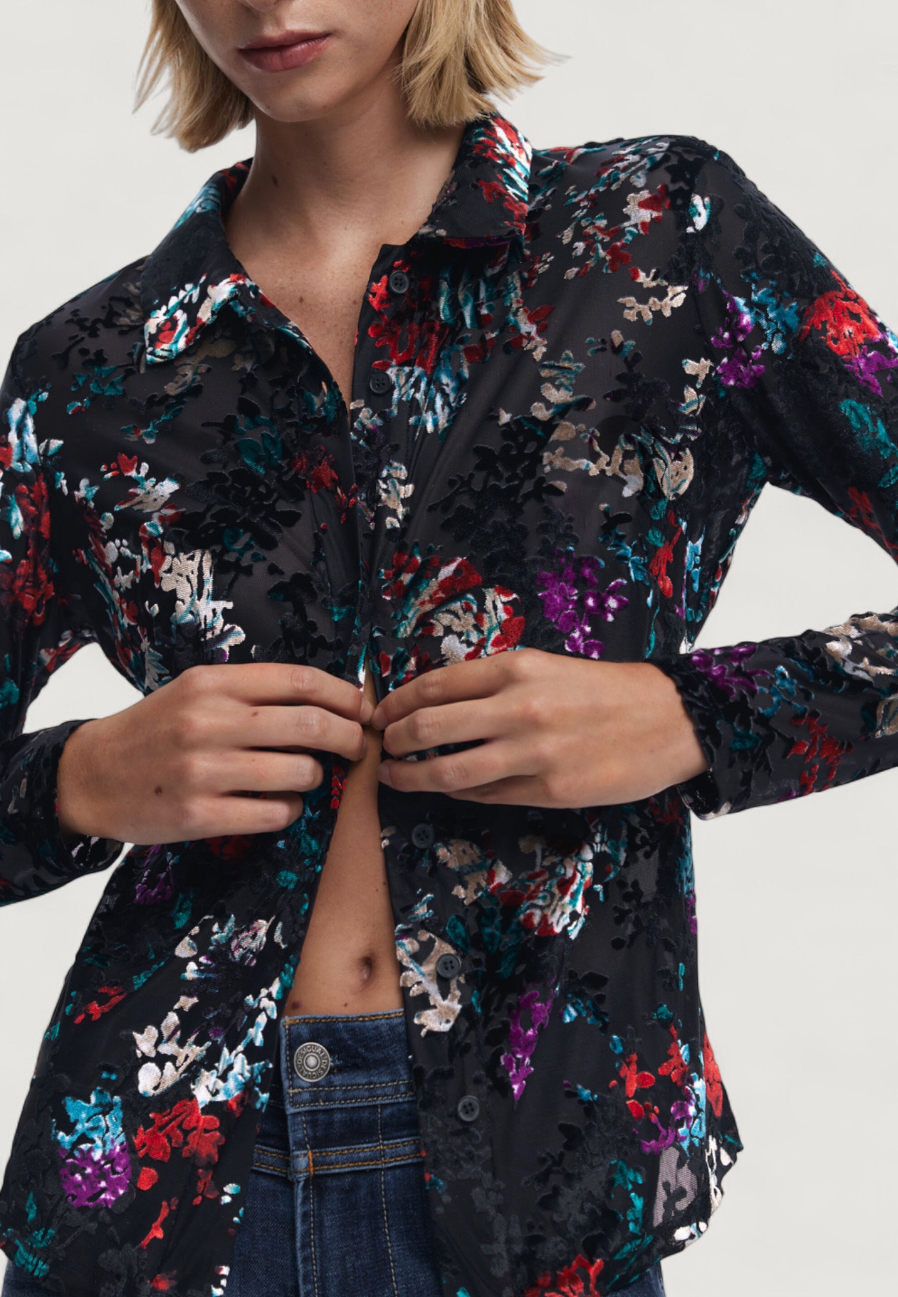Camicia manica lunga Desigual TS_OPORTO