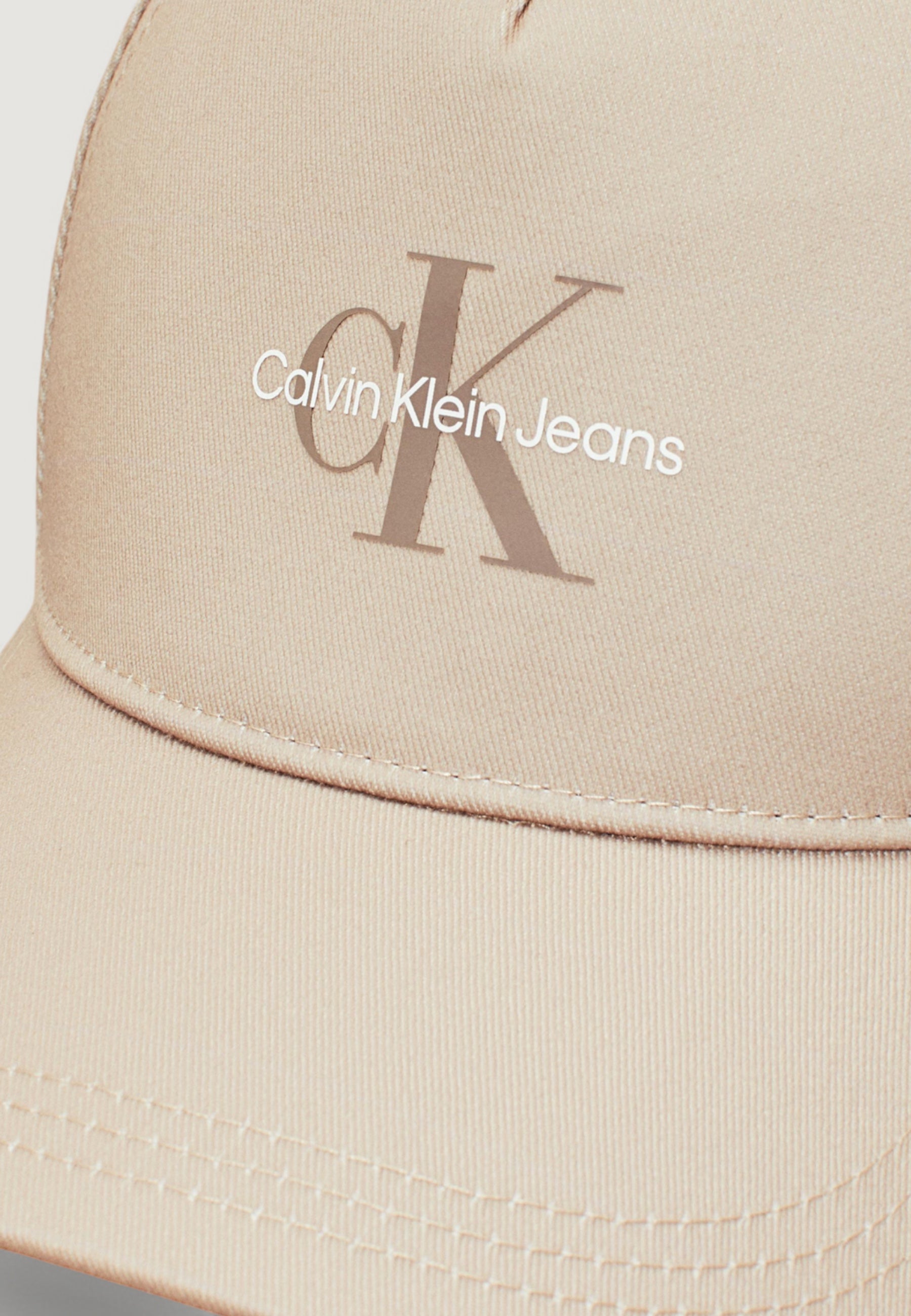 Cappello con visiera Calvin Klein Jeans MONOLOGO PRINT CAP WARM
