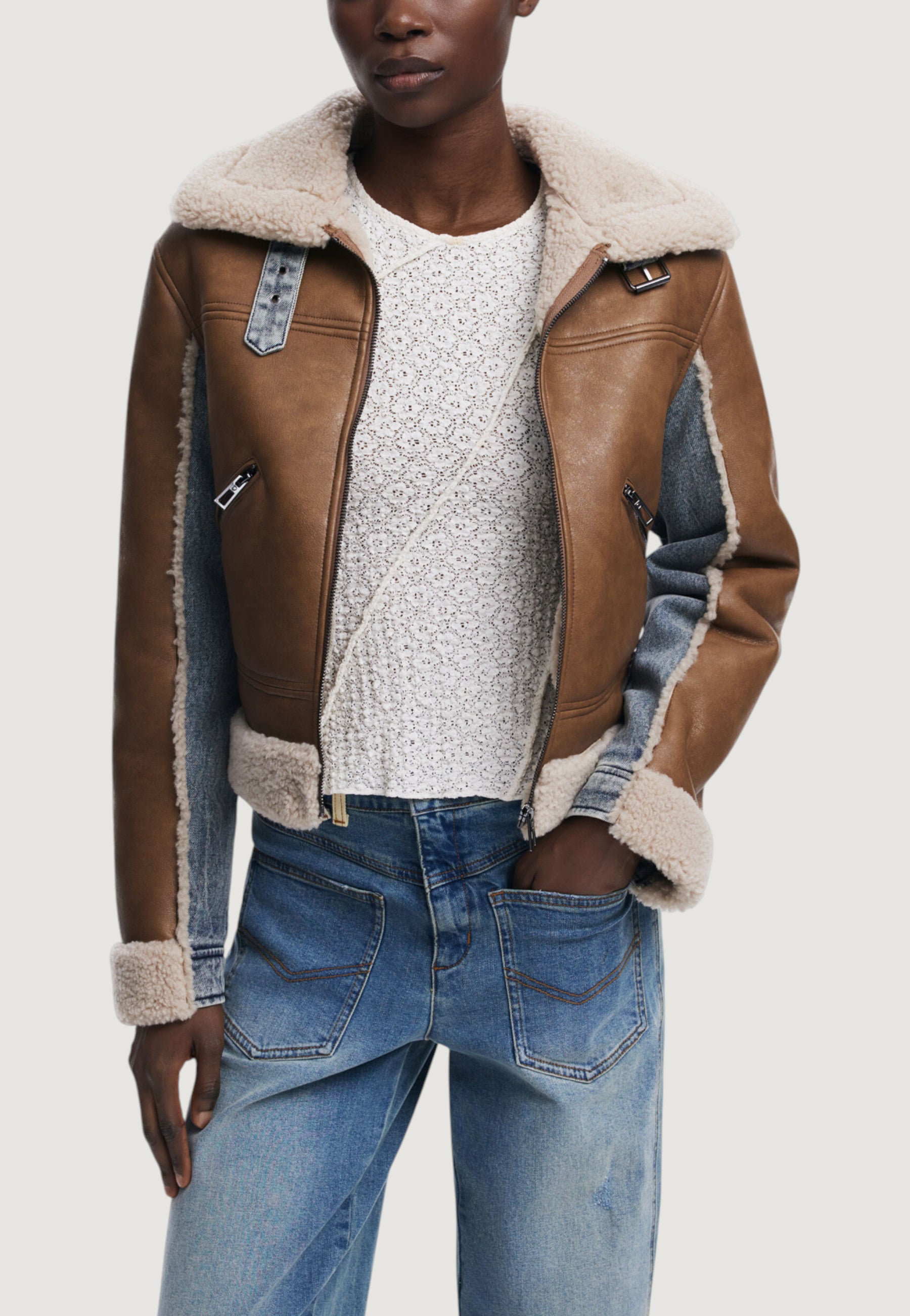 Coat Desigual CHAQ_DOUBLE