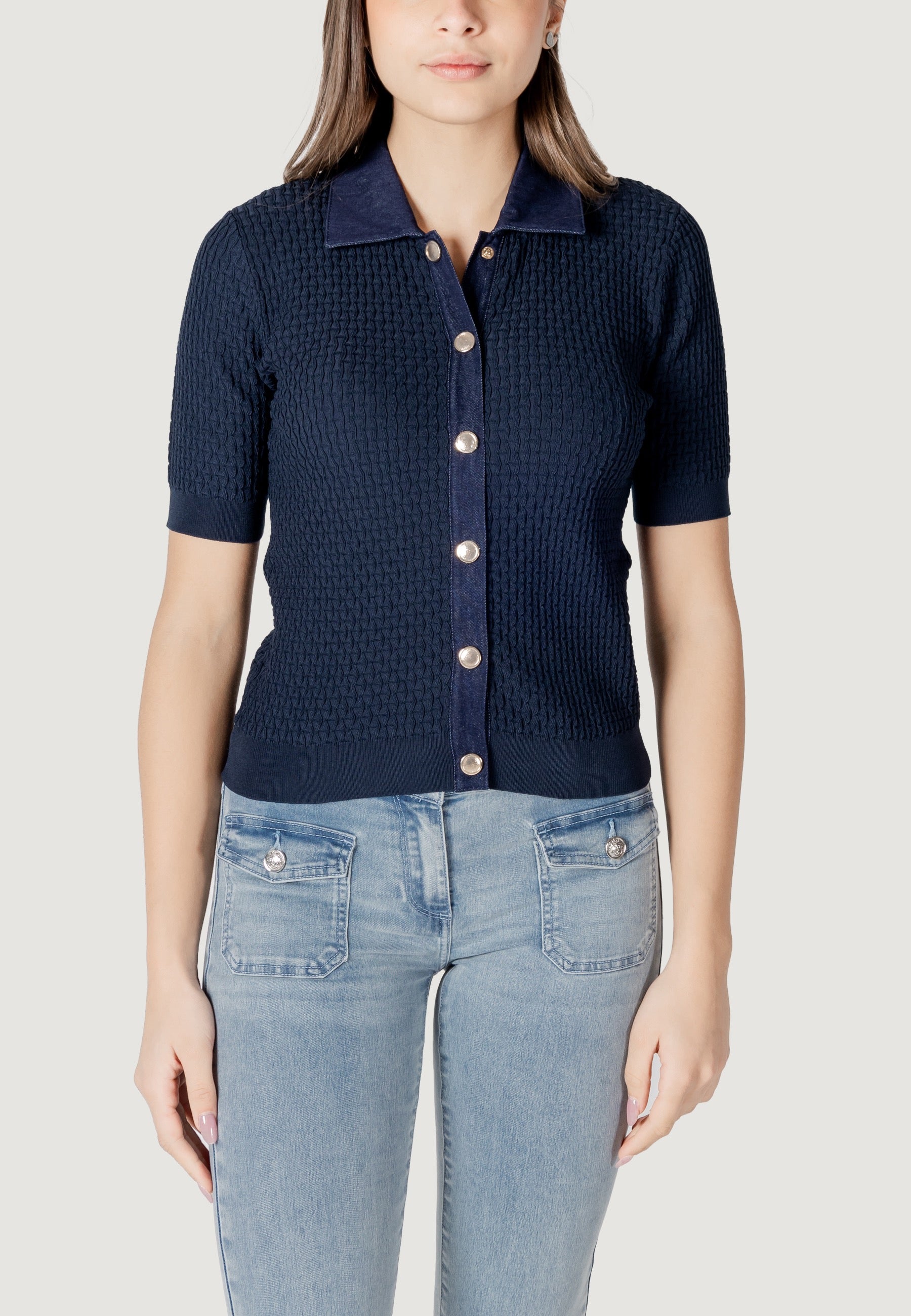 Short sleeve jersey Morgan De Toi 241-MBIANCA