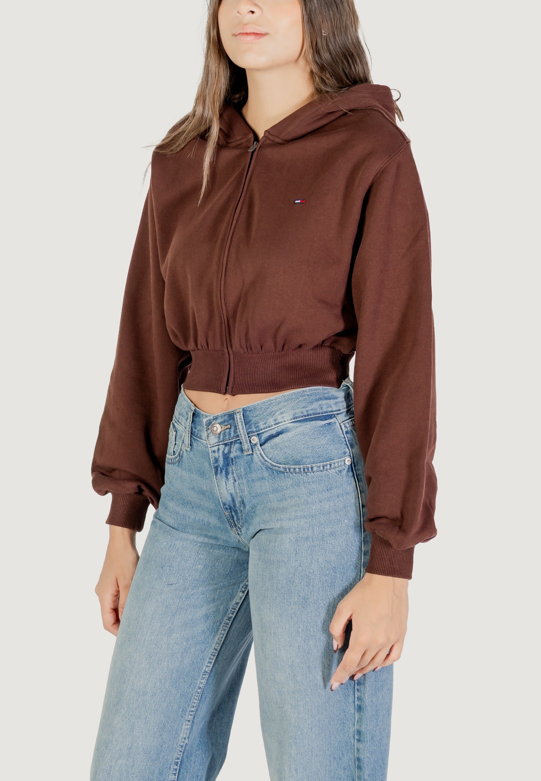 Felpa con cappuccio Tommy Hilfiger Jeans TJW RLX CRP S-FLAG Z