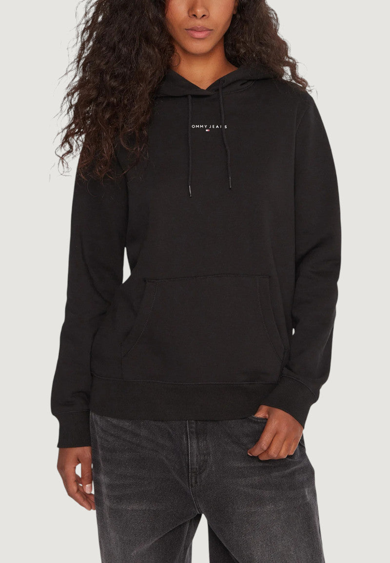 Felpa con cappuccio Tommy Hilfiger Jeans TJW REG LINEAR HOODI