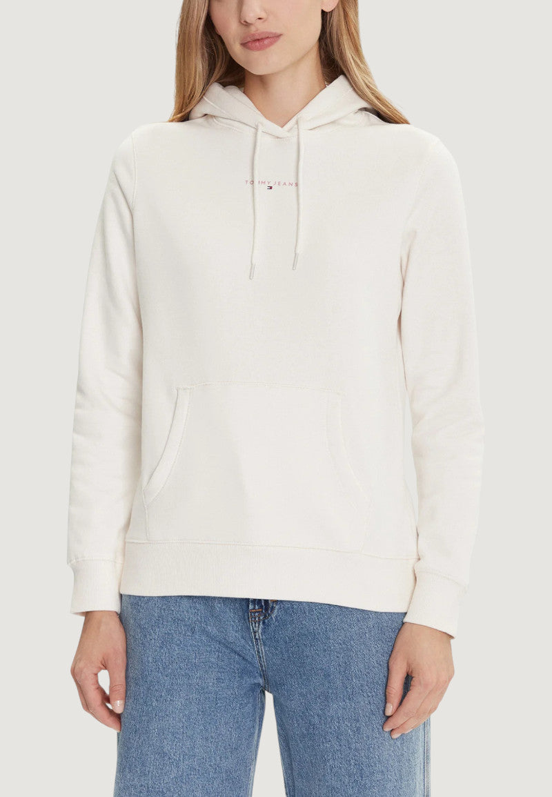 Felpa con cappuccio Tommy Hilfiger Jeans TJW REG LINEAR HOODI