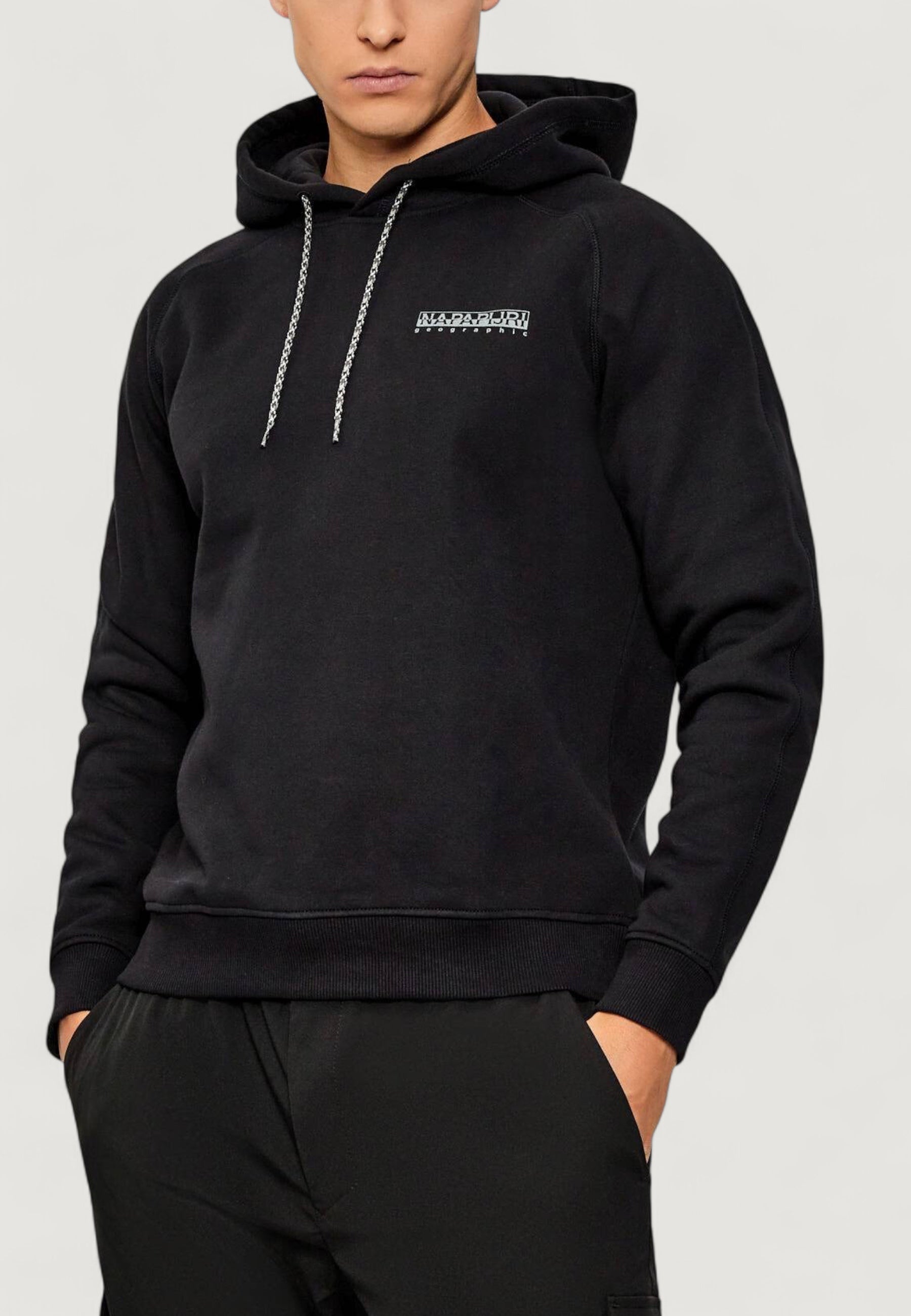 Felpa con cappuccio Napapijri B-BACK GRAPHIC H