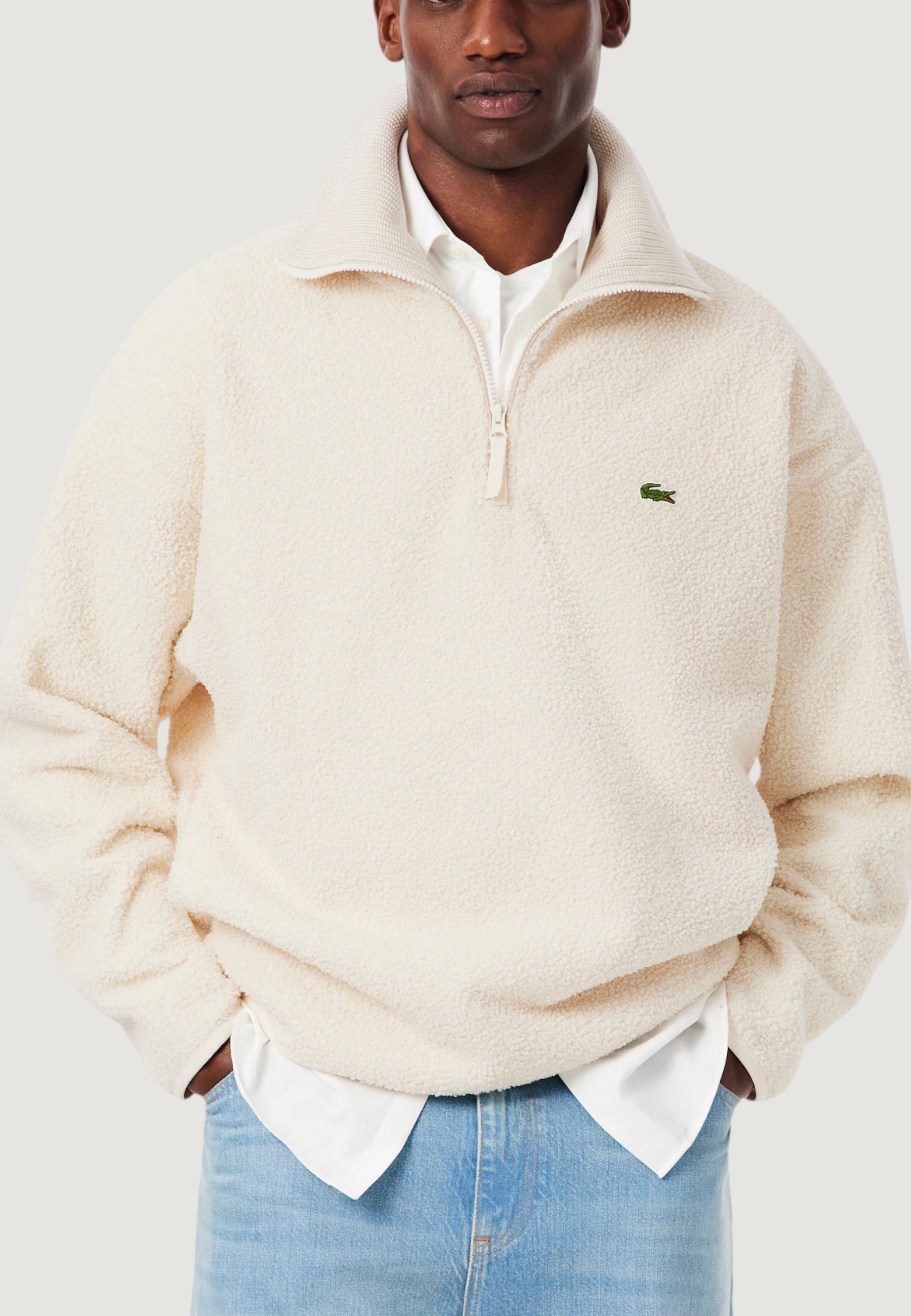 Felpa senza cappuccio LACOSTE SH5500-00