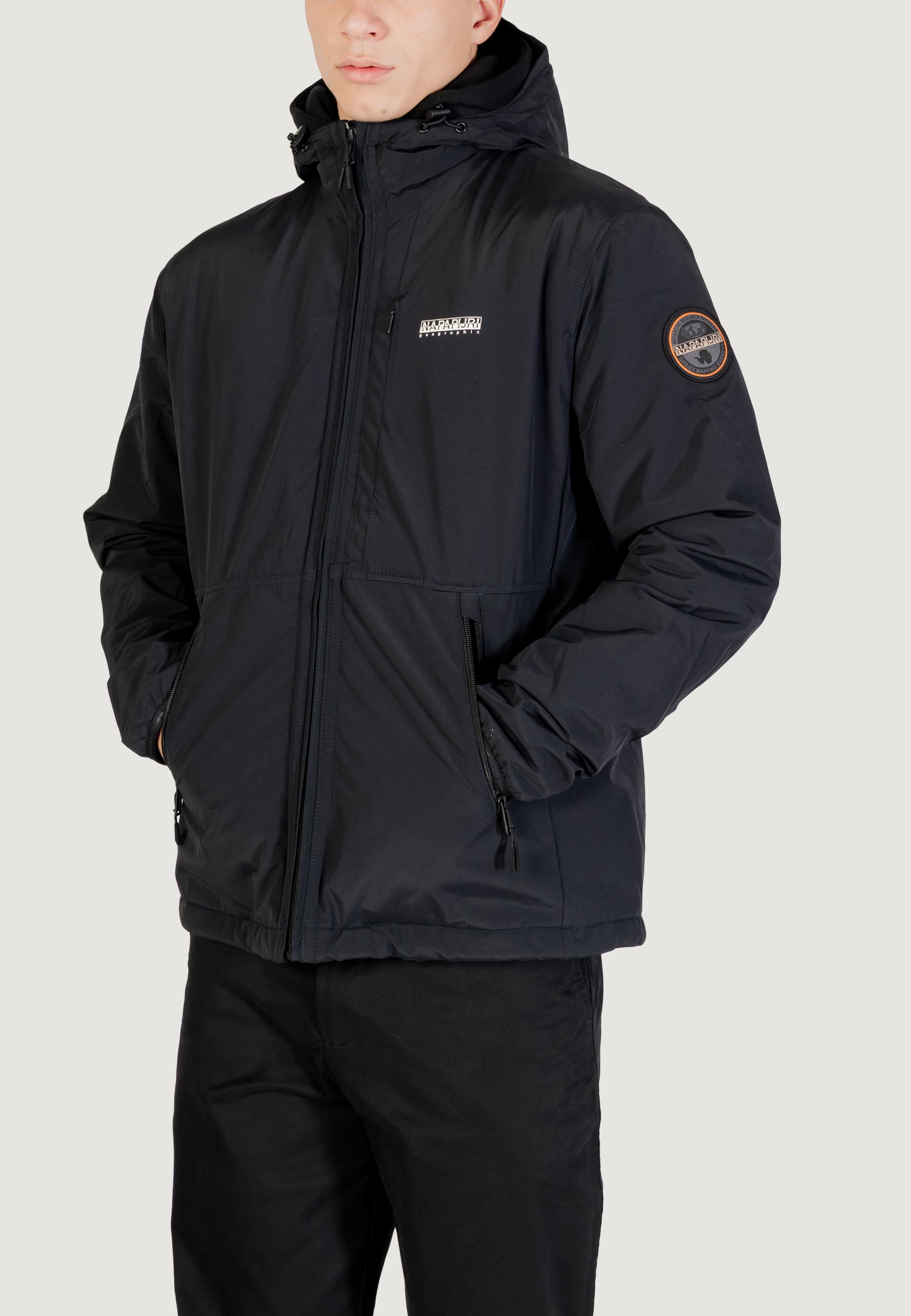 Napapijri Giacca Softshell Nera Giubbotto Napapijri A-TUNDRA WINT