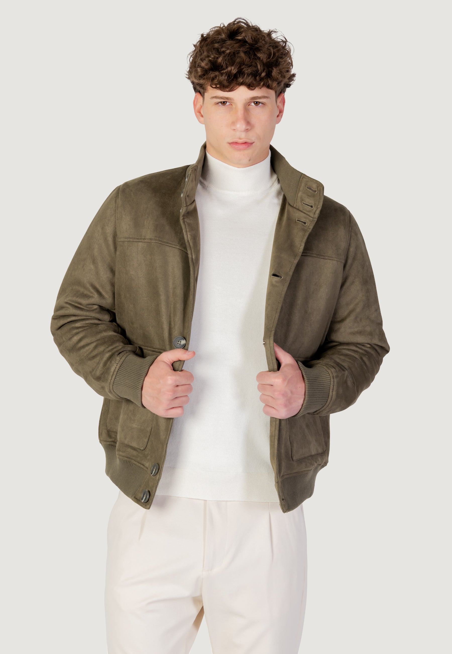 Jacket YOS GIUBBINO SUEDE