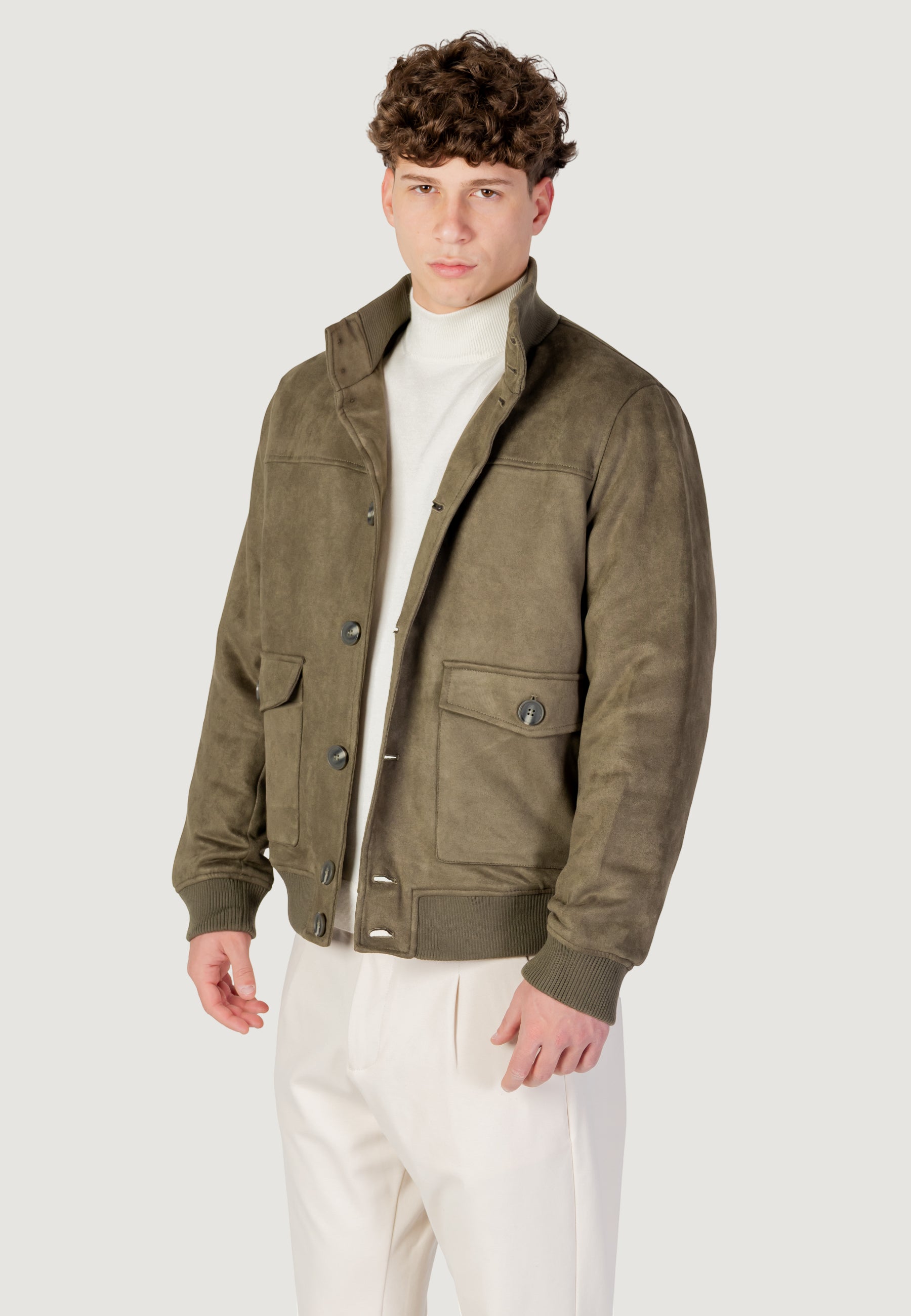 Jacket YOS GIUBBINO SUEDE