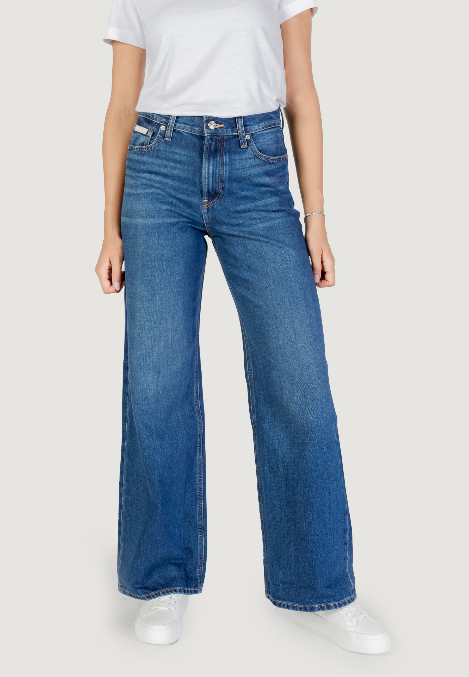 Jeans baggy Calvin Klein Jeans LOW RISE BAGGY CANAR