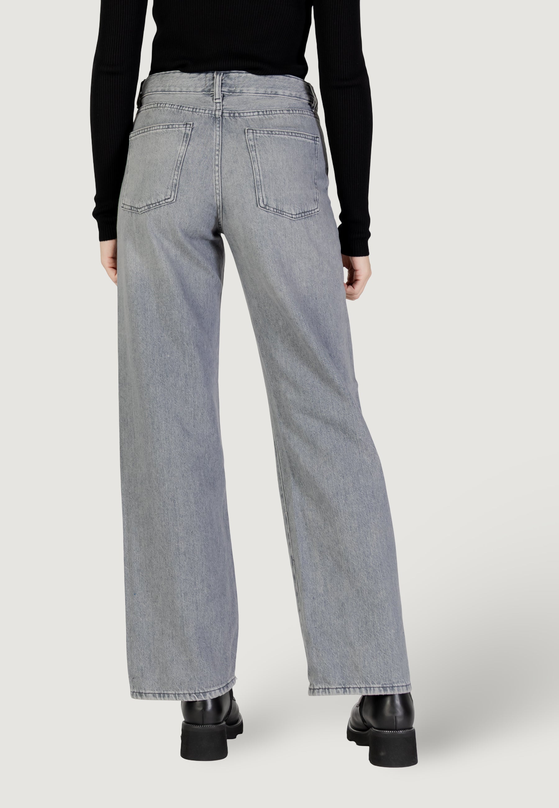 Baggy jeans Only Onlcobain Reg Wide Rhinestone Dnm Tai