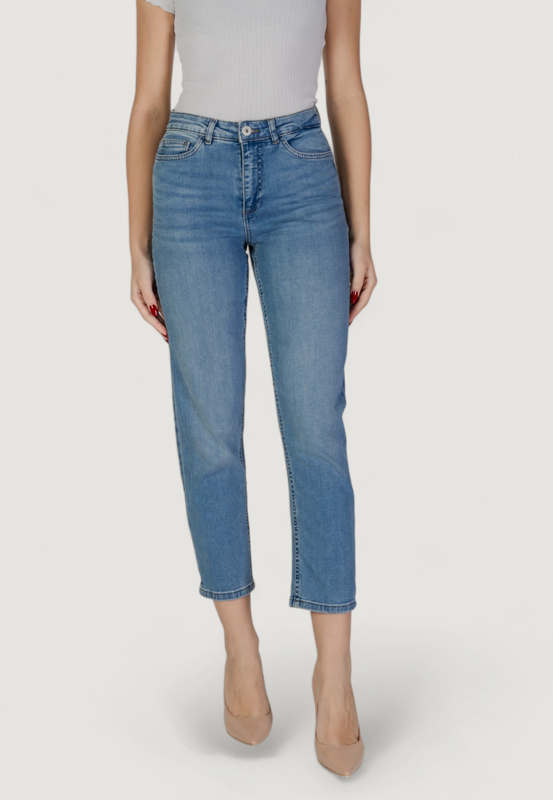 Mom jeans ICHI IHTWIGGY RAVEN