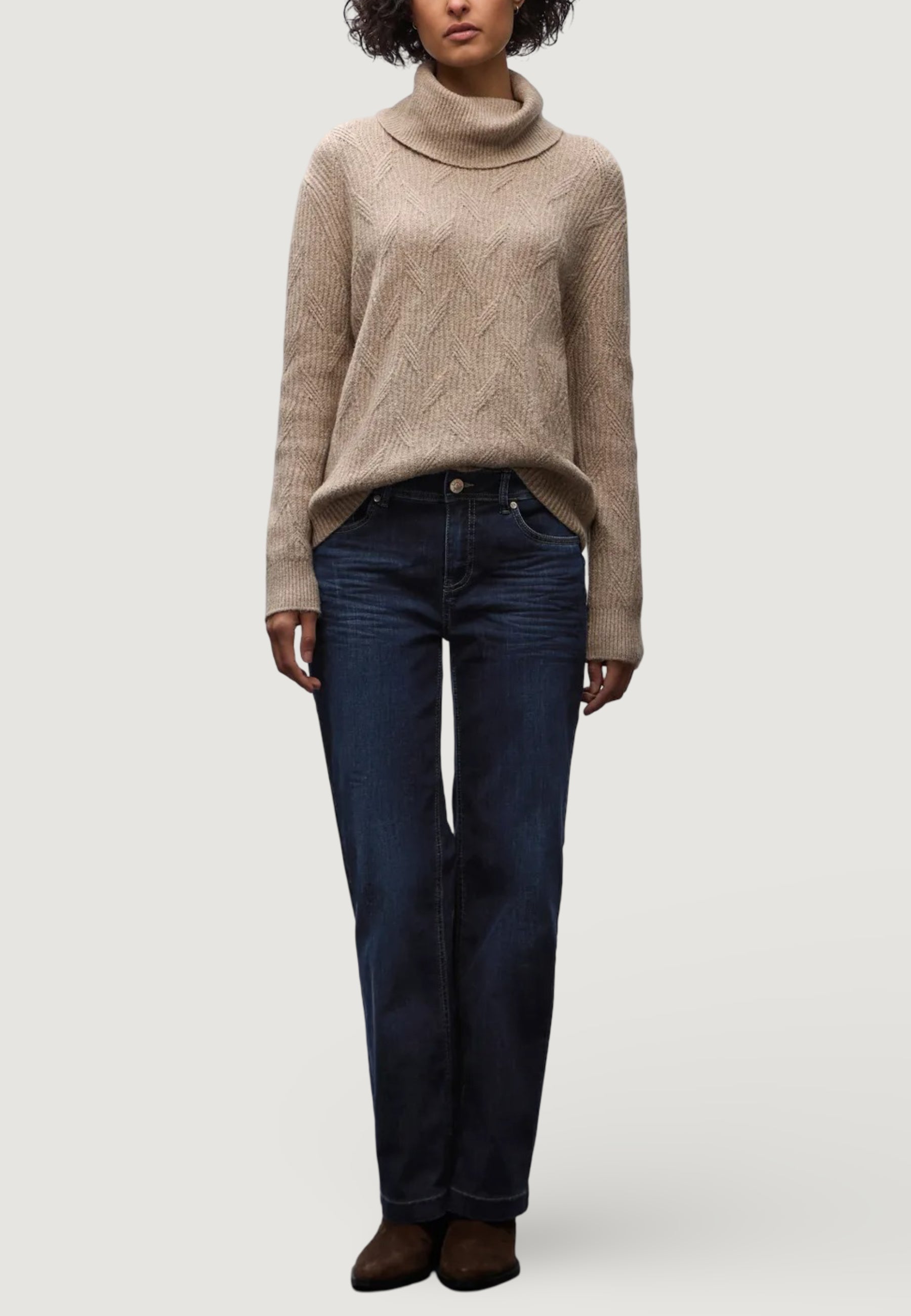 Jeans mom Street One QR Style Straight Leg,mw