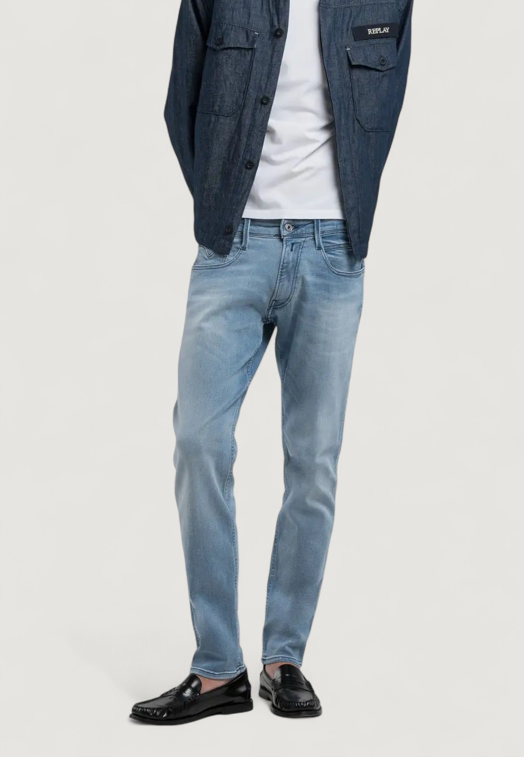 Slim jeans Replay ANBASS SLIM