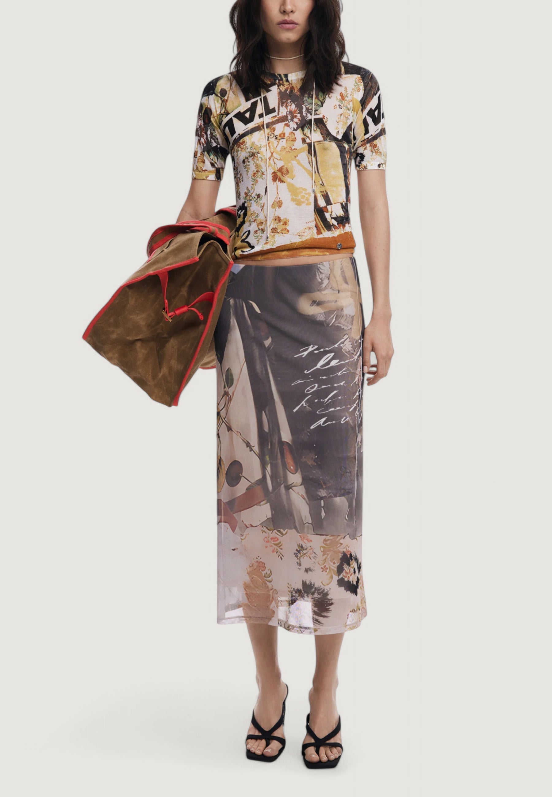 Longuette Desigual FAL_COLLAGE