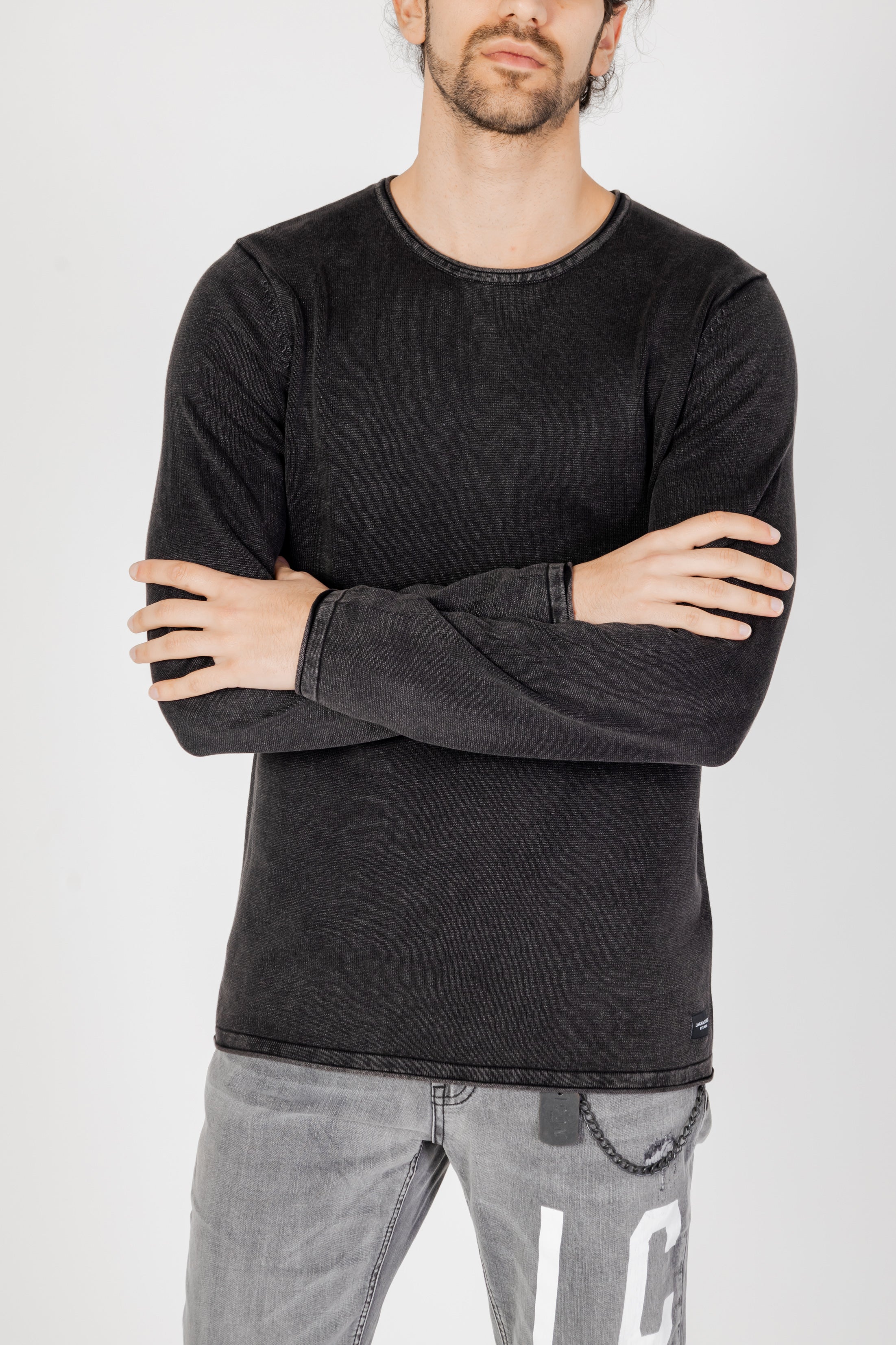 Maglia Jack Jones Jjeleo Knit Crew Neck Noos
