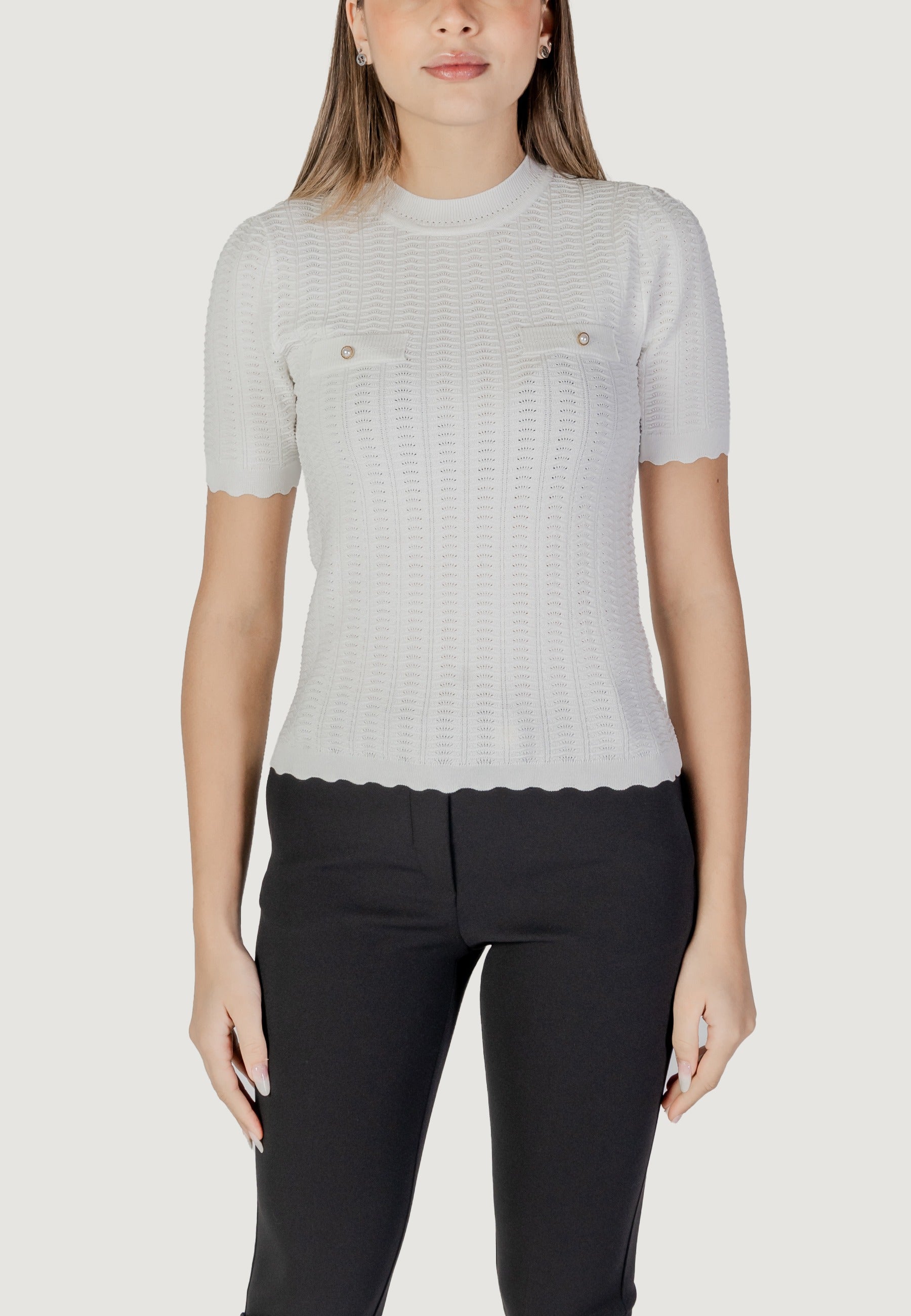 Maglia in filo manica corta Morgan De Toi 251-MSEOUL