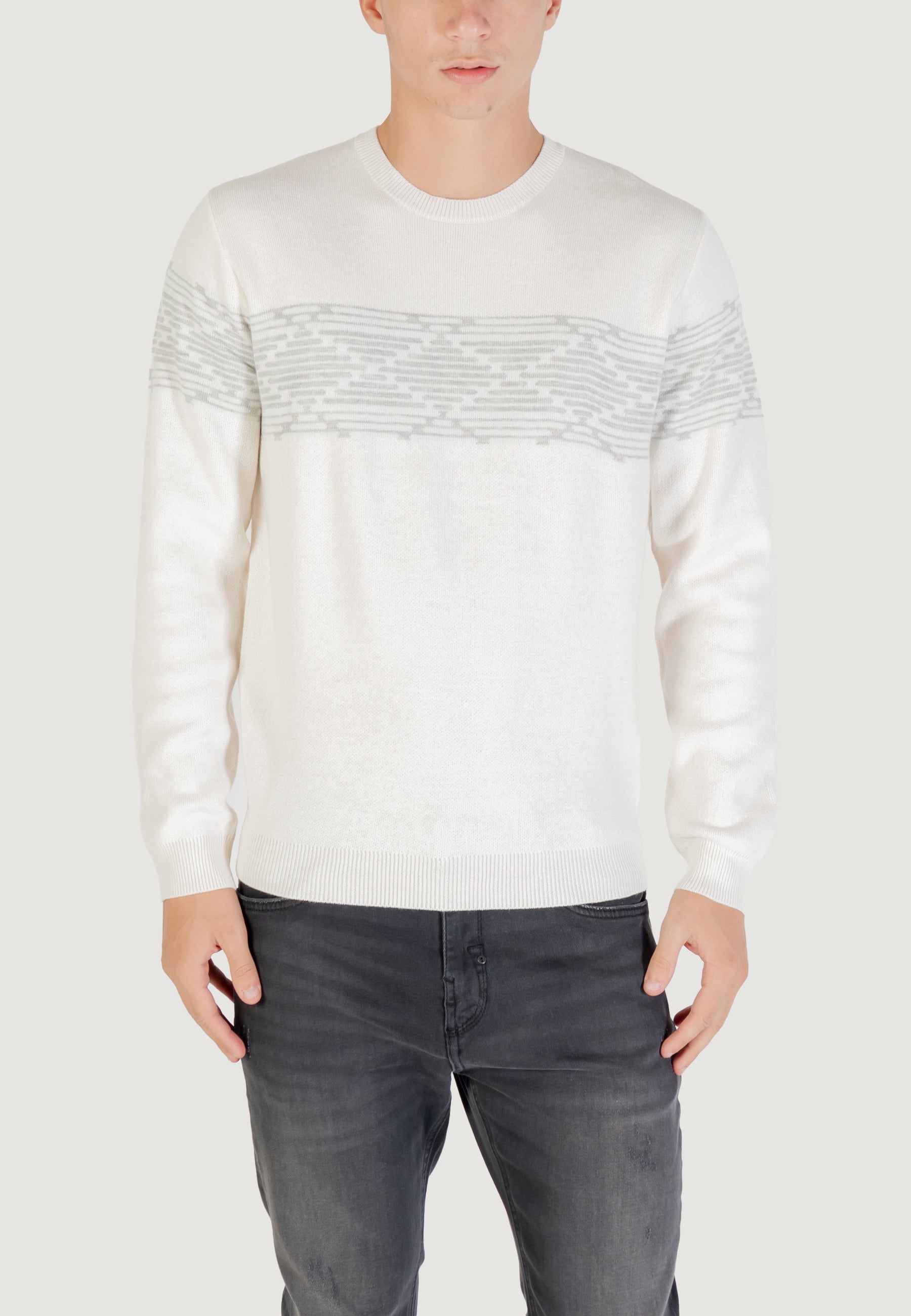 Maglione Antony Morato LISBON REGULAR FIT Crema – - Main Image