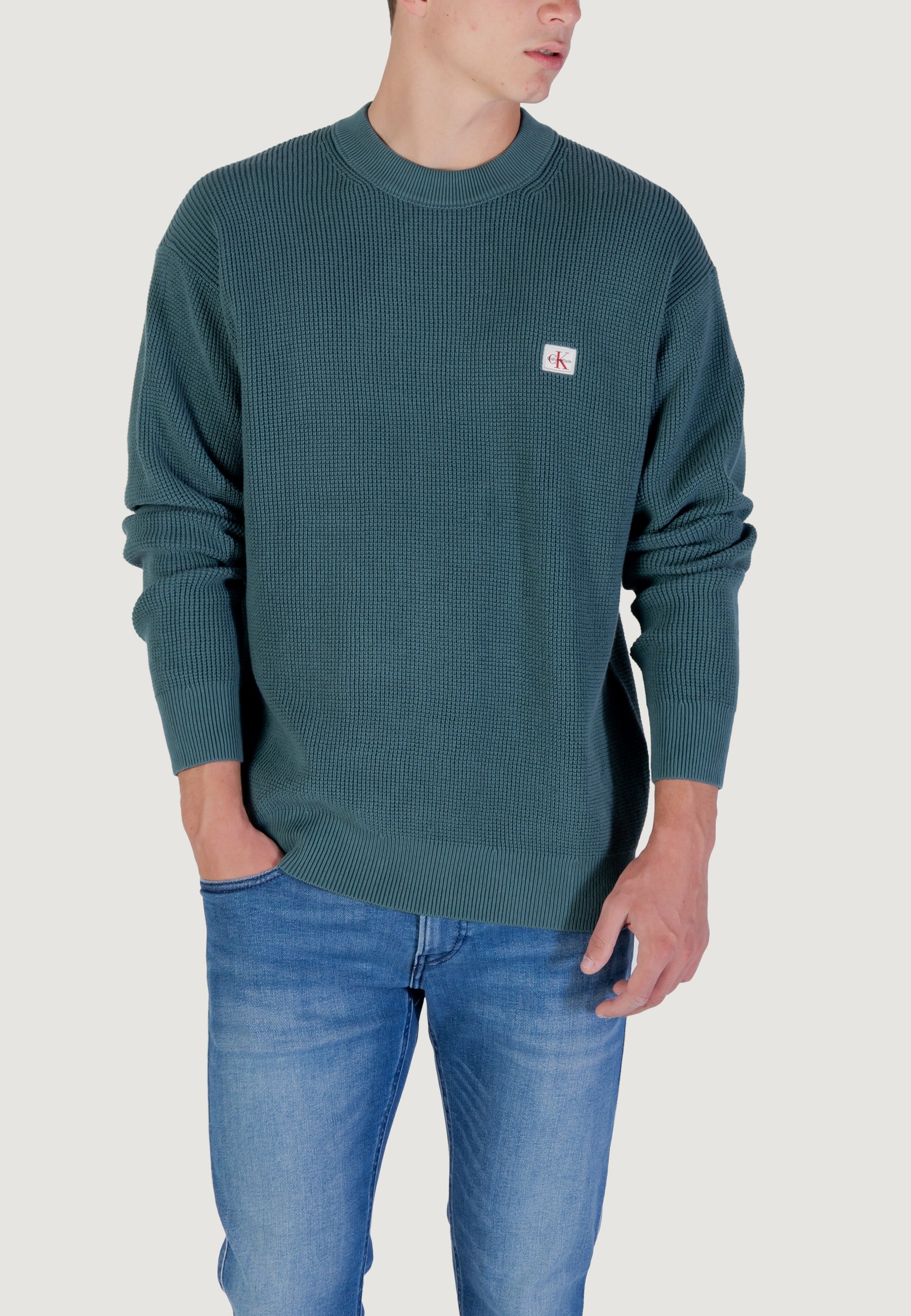 Pullover Calvin Klein Jeans LS EZ COTTON WAFFLE