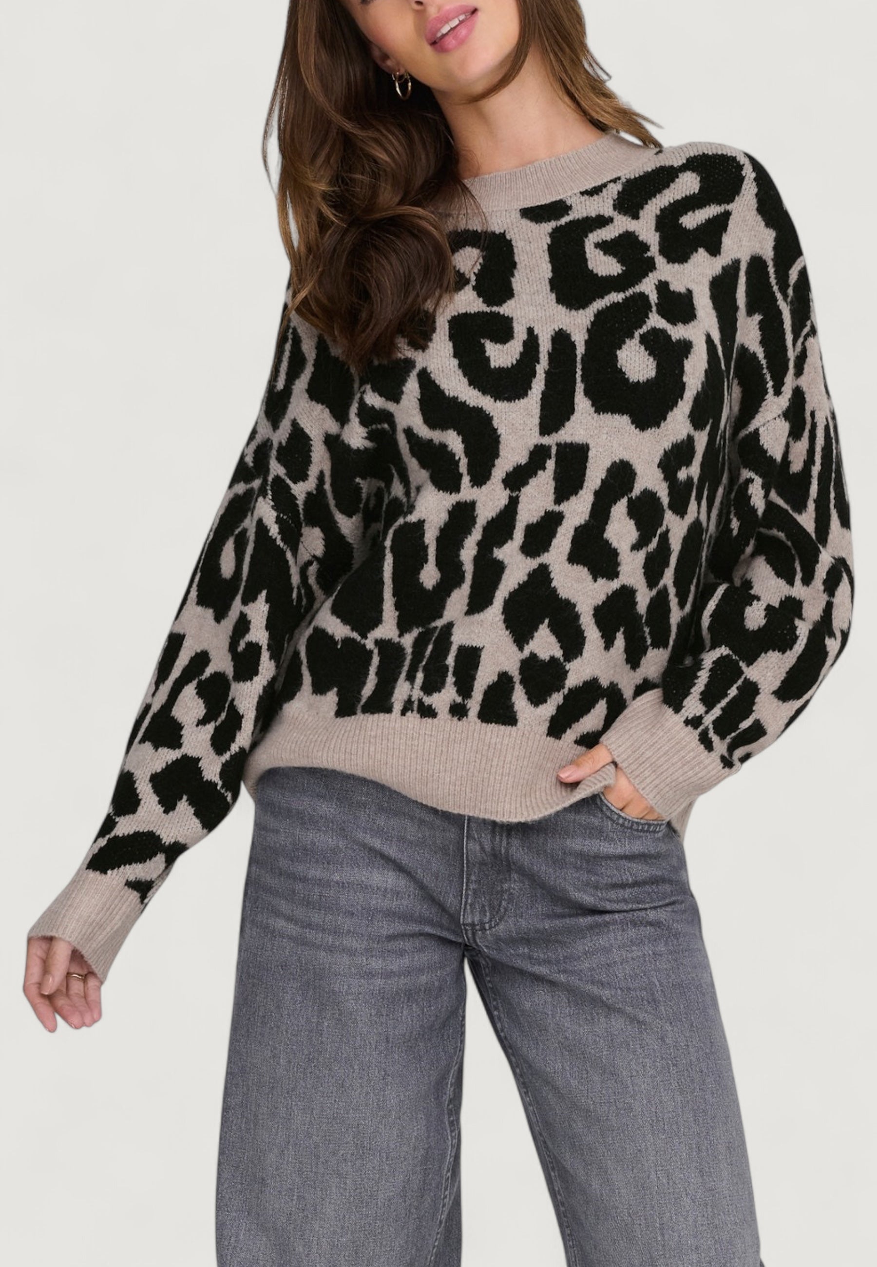 Pullover Jacqueline de Yong Jdyelanor Leo L/S On Pullover Knt