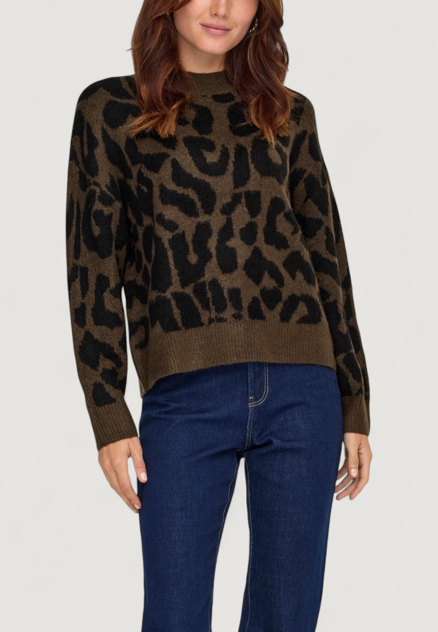 Pullover Jacqueline de Yong Jdyelanor Leo L/S On Pullover Knt
