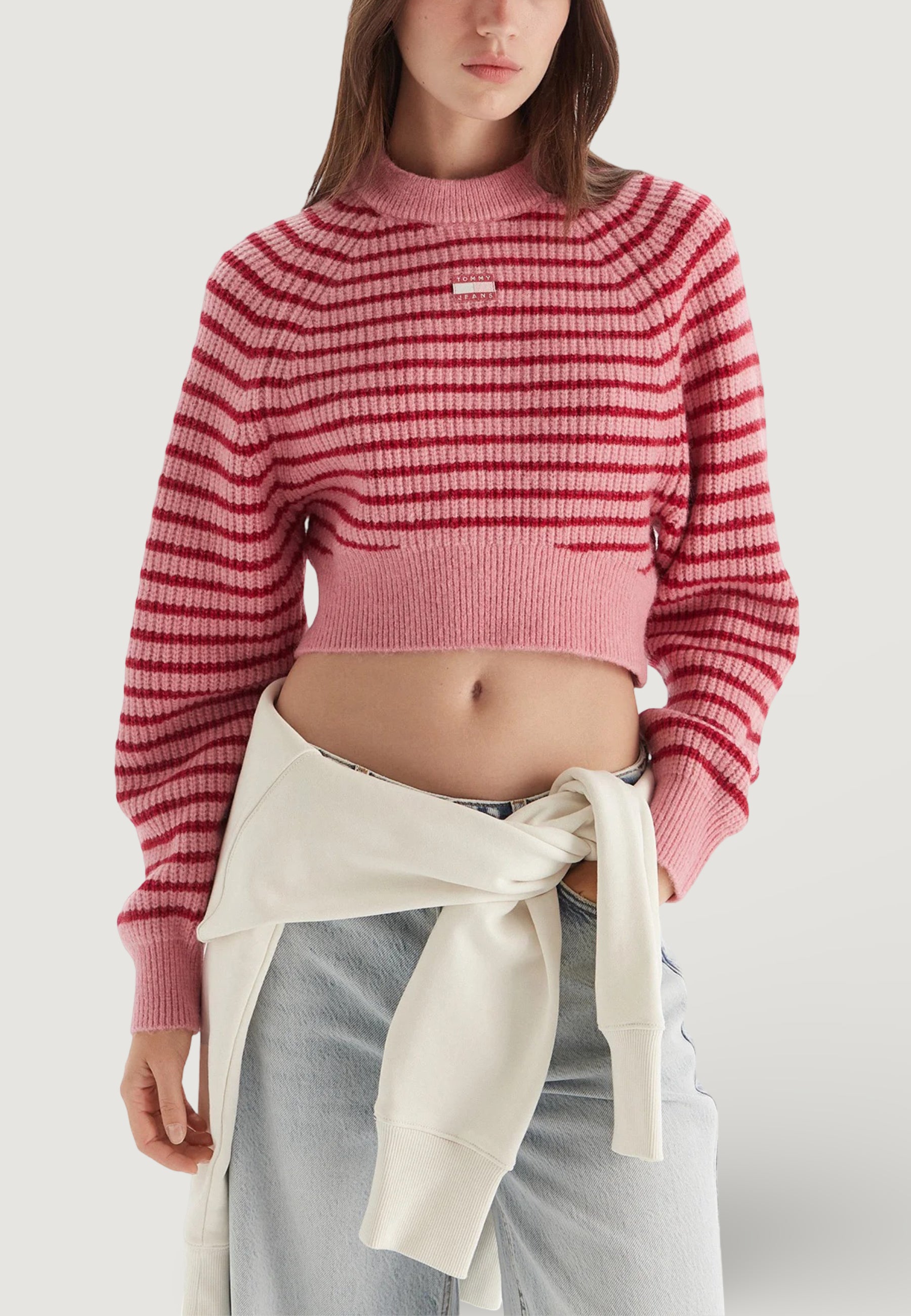 Pullover Tommy Hilfiger Jeans TJW CROP BADGE SWEAT