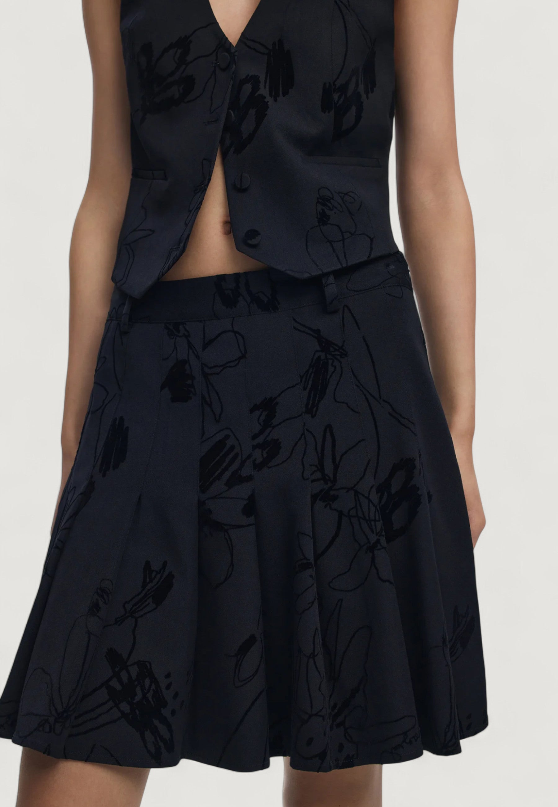 Miniskirt Desigual FAL_FLOCK