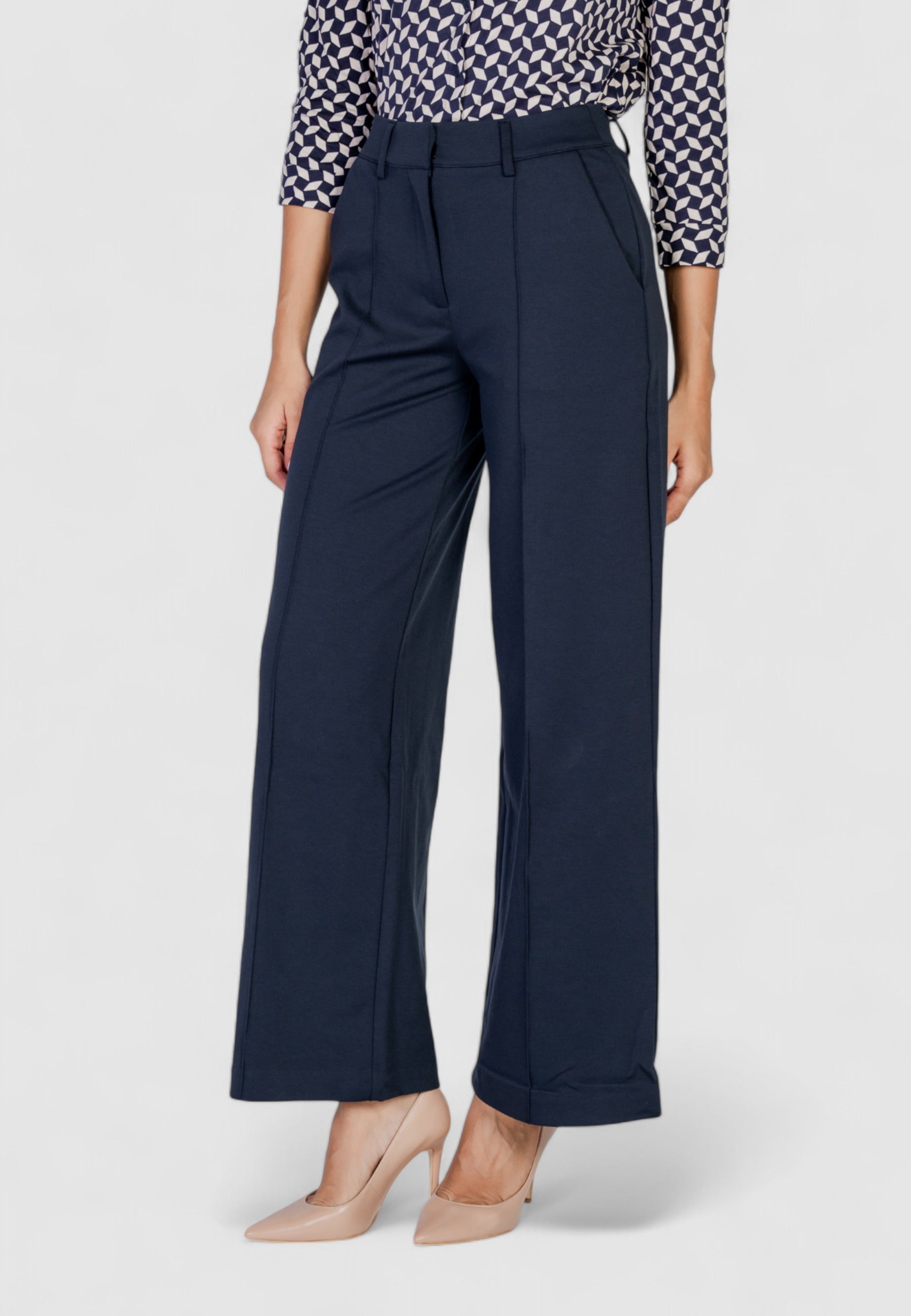 High waist trousers ICHI IHKATE SUS OFFICE WID