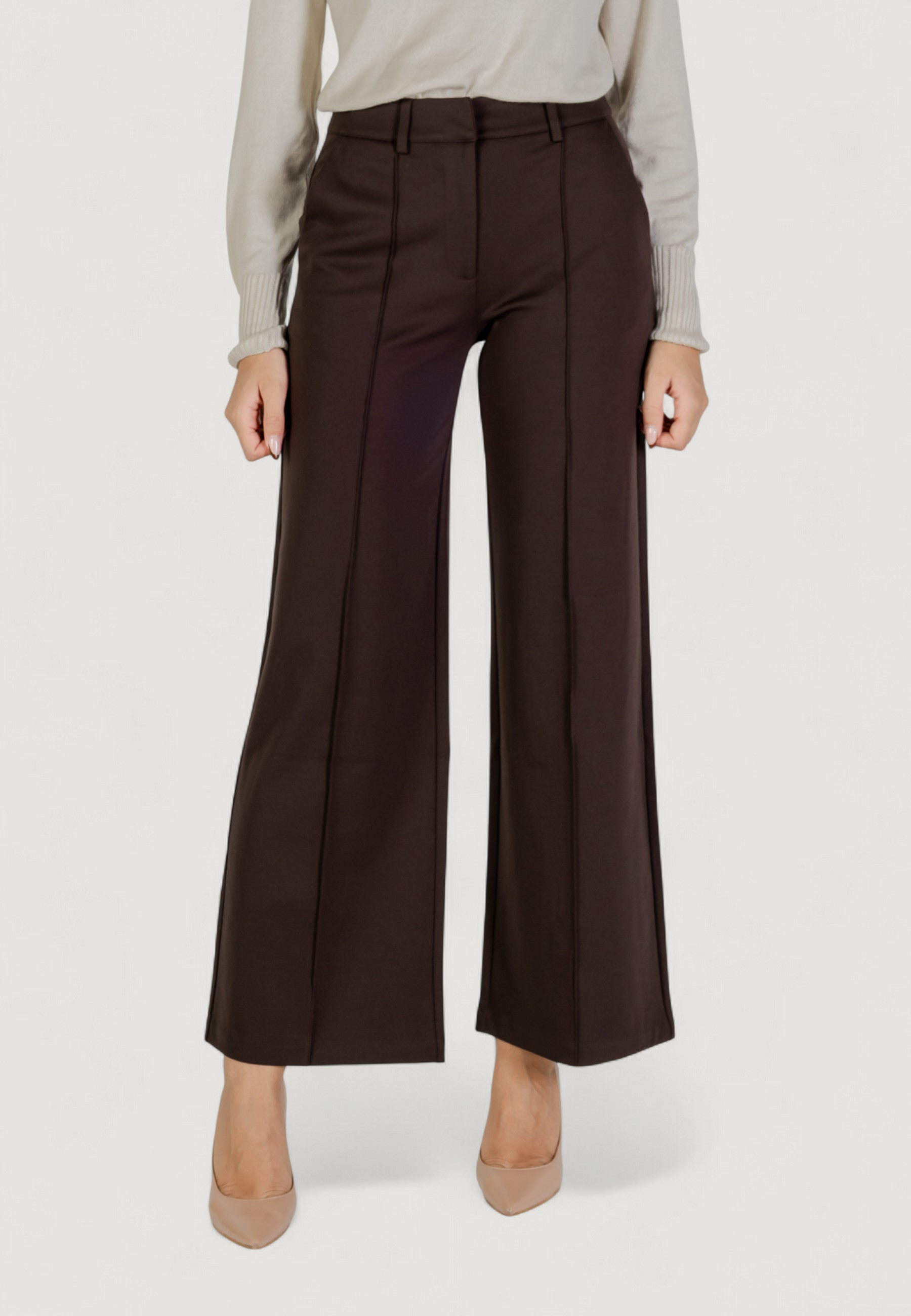 High waist trousers ICHI IHKATE SUS OFFICE WID