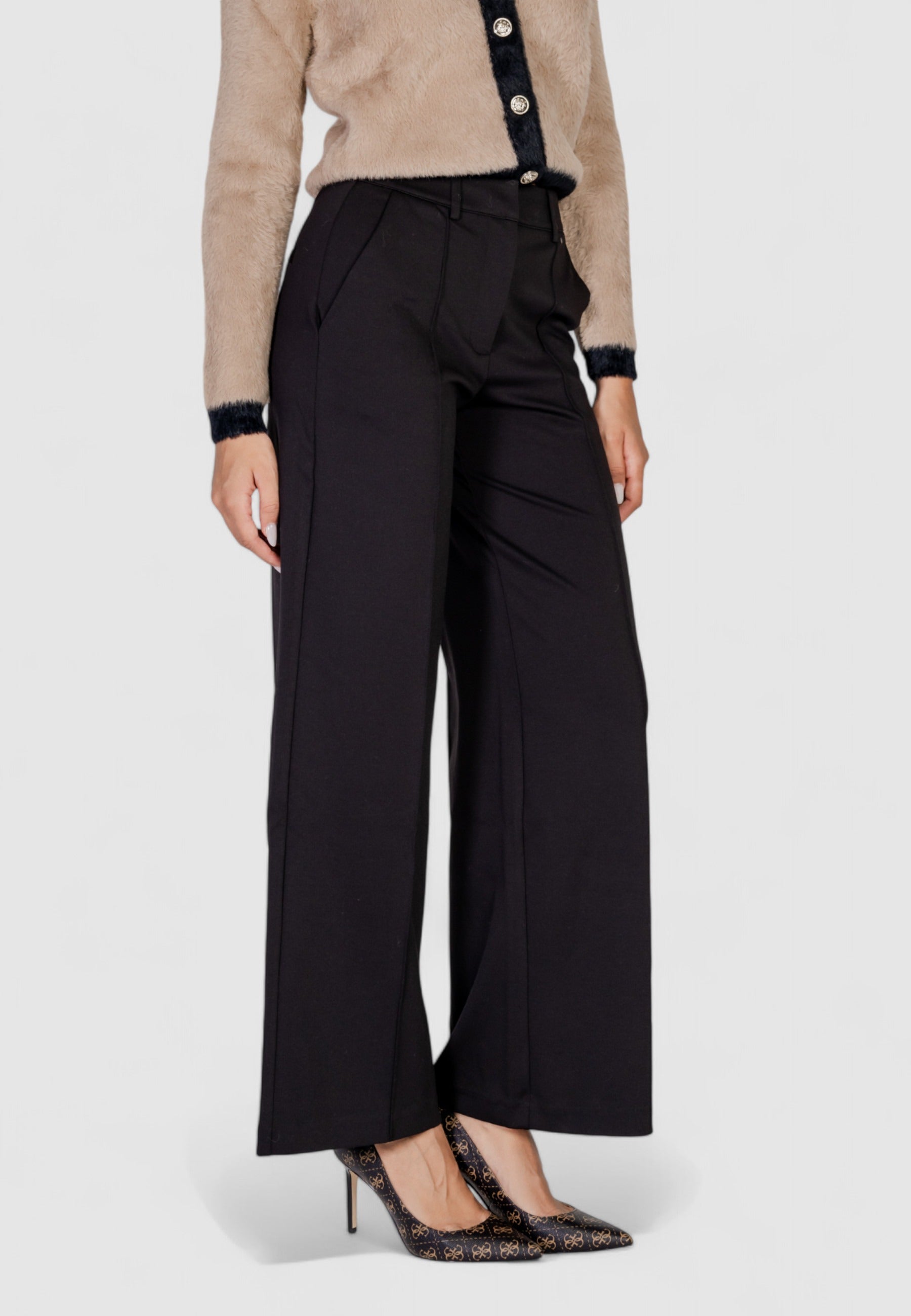 High waist trousers ICHI IHKATE SUS OFFICE WID
