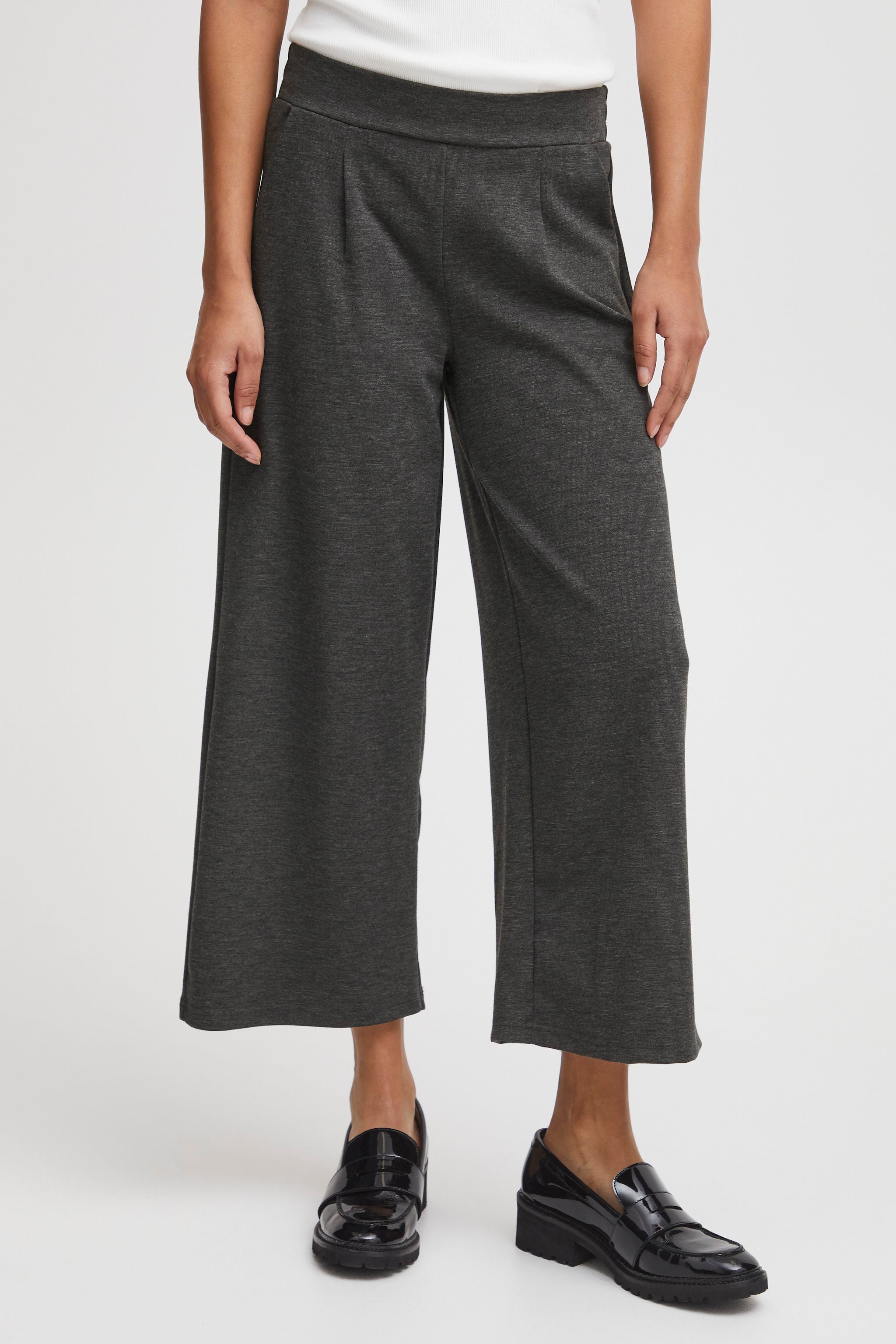ICHI IHKATE Pique PA Pantaloni Casual da Lavoro, 151308/Doeskin, XS Donna