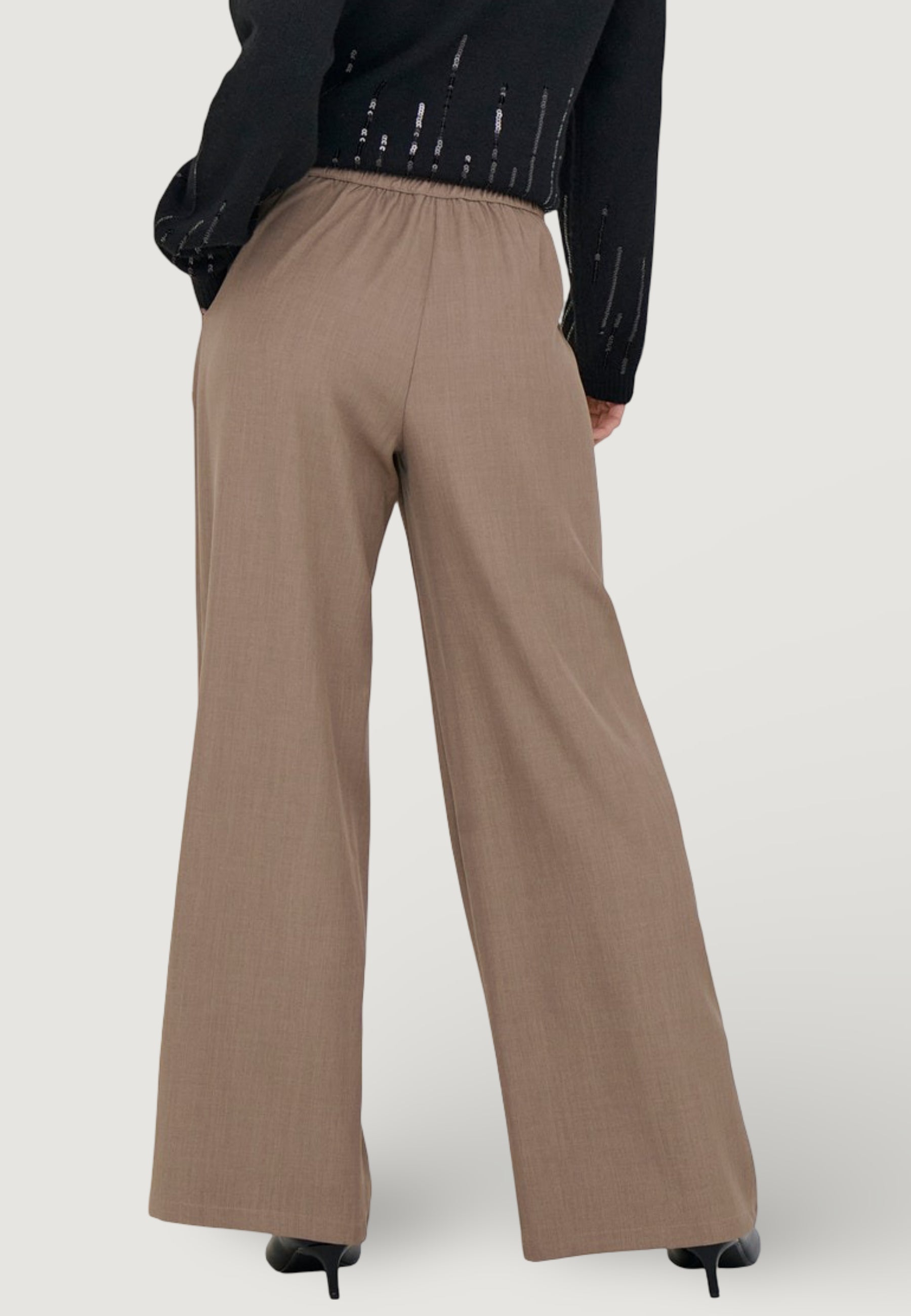 Bootcut trousers Jacqueline de Yong Jdydora Hw Wide Pant Tlr