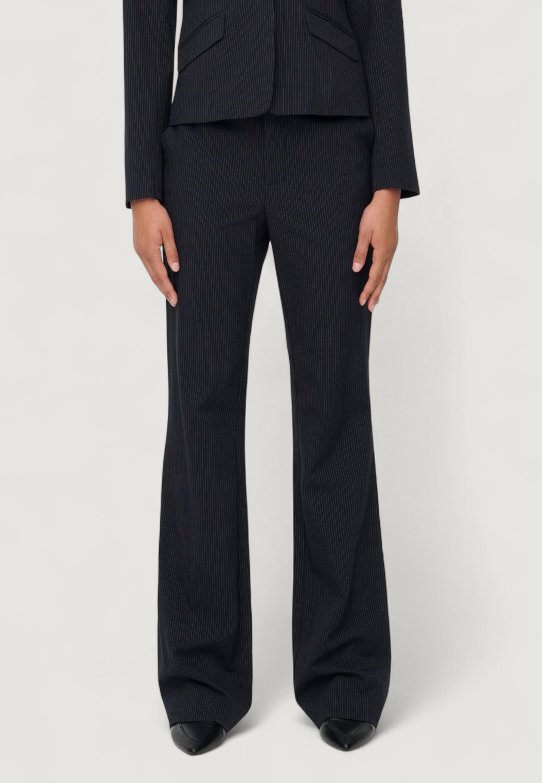 Suit trouser Only ONLNELIA HW PINS FLARED PANT CC TLR