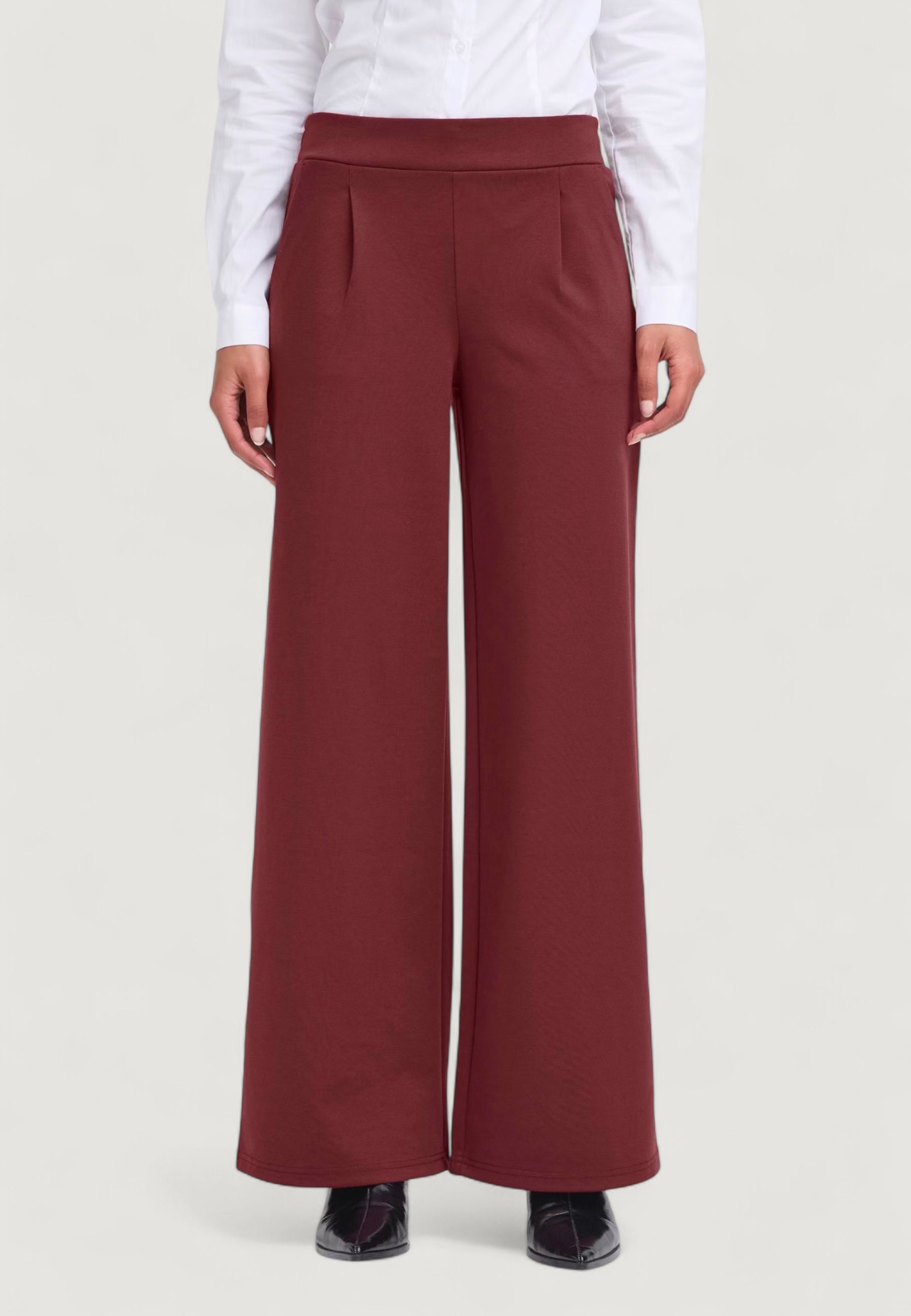 Regular trousers ICHI IHKATE SUS LONG WIDE PA2